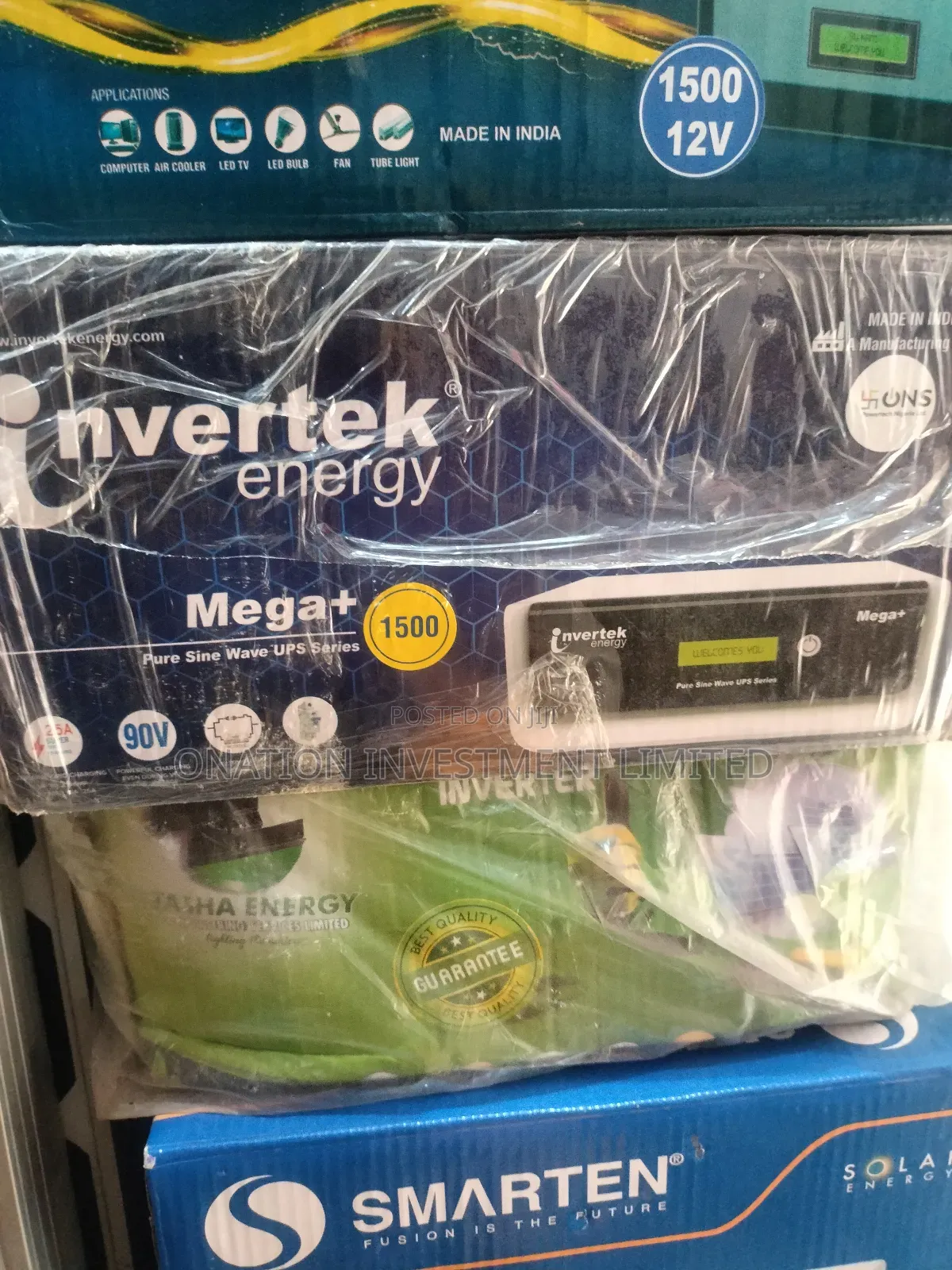 1.5kva 12v Invertek Energy Solar Inverter