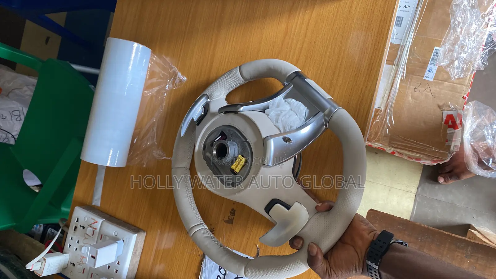 This Is a Mercedes-Amg Steering Wheel.