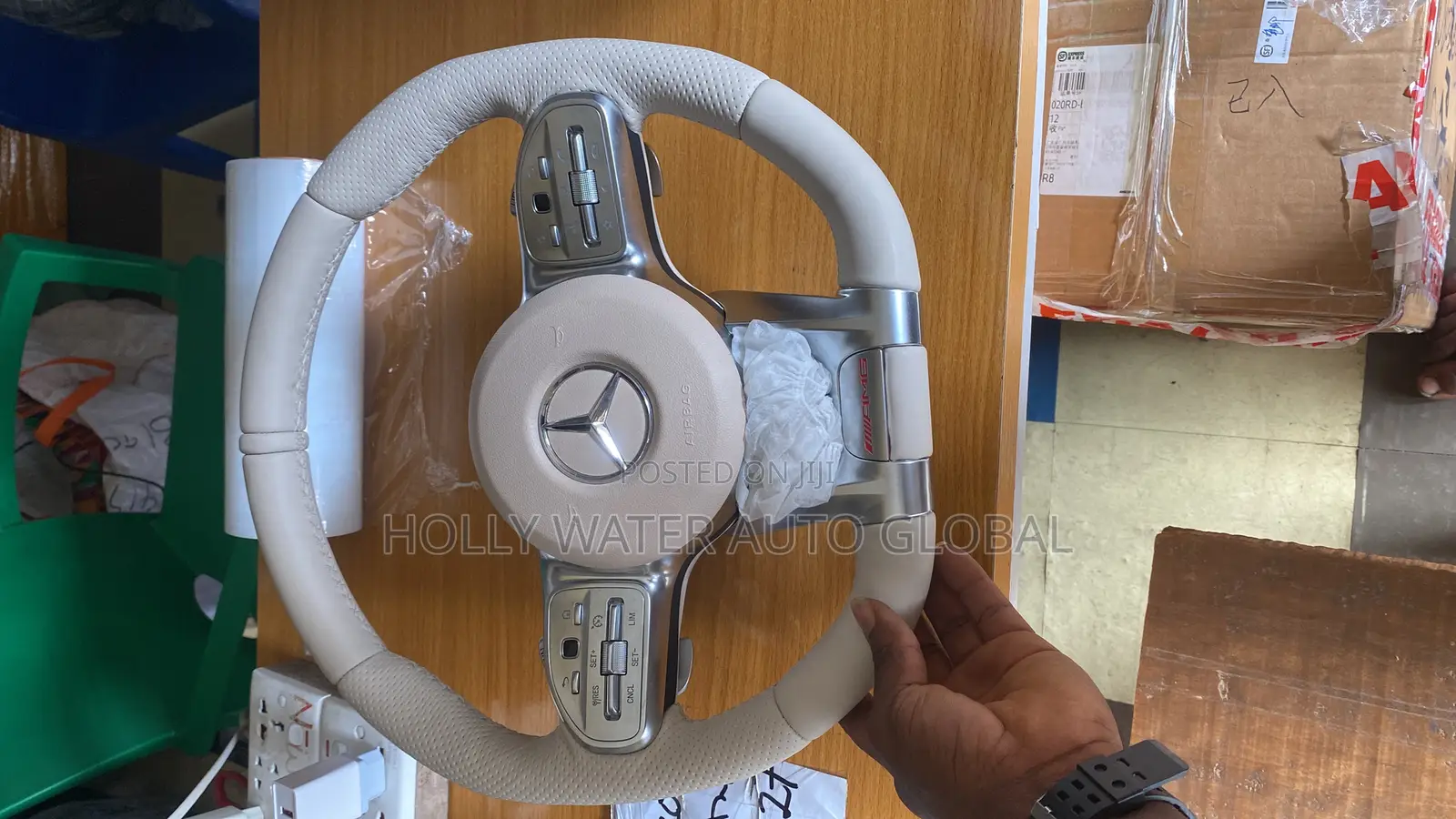 This Is a Mercedes-Amg Steering Wheel.