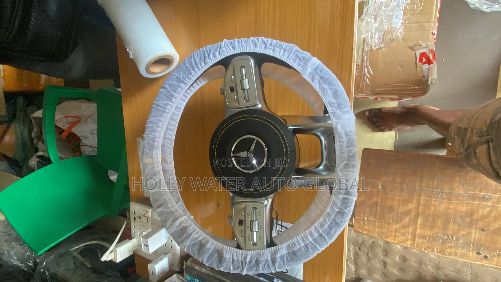 This Is a Mercedes-Amg Steering Wheel.
