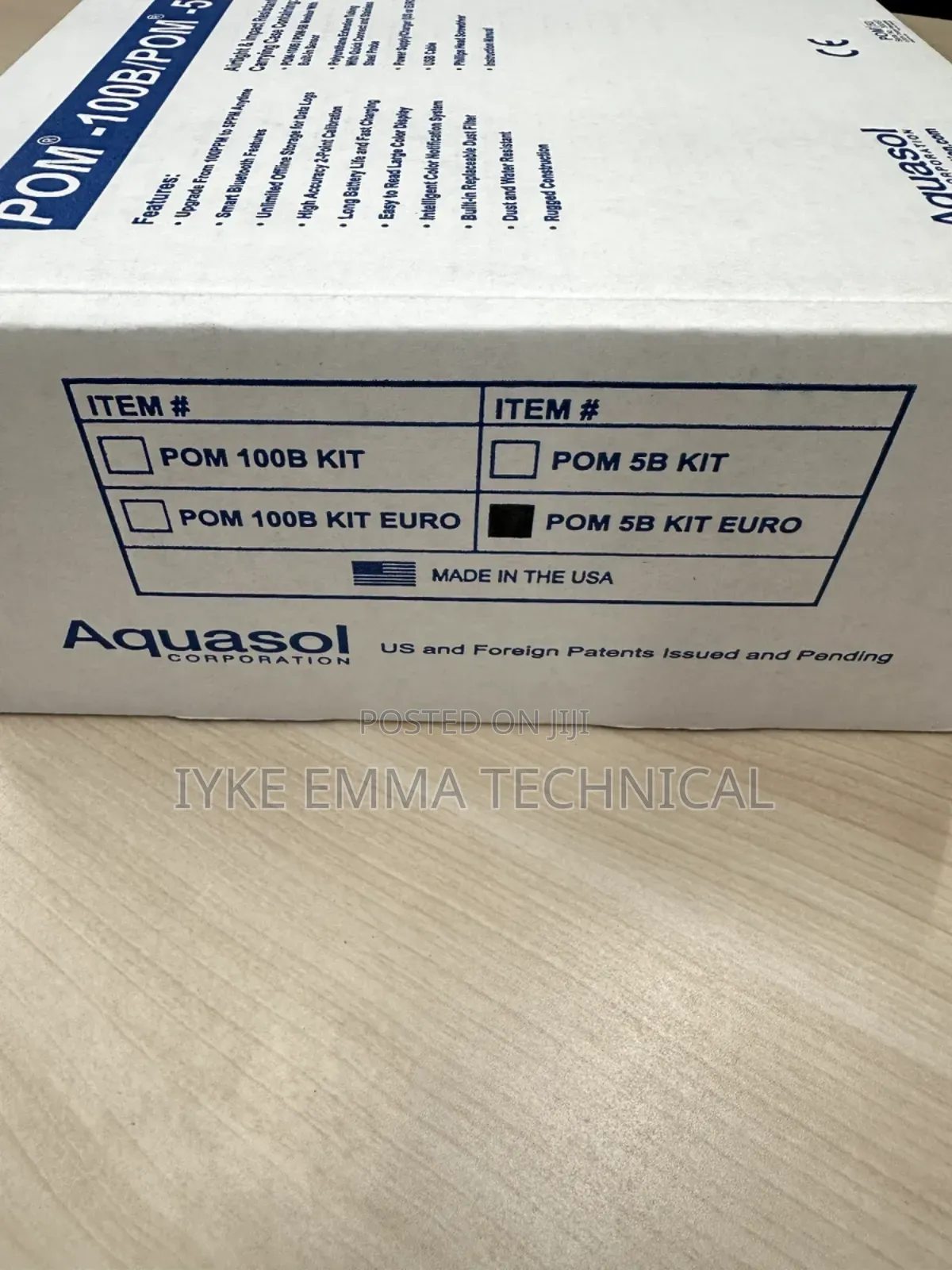 Aquasol Pom-5b Precise Oxygen Monitor / Oxygen Analyzer