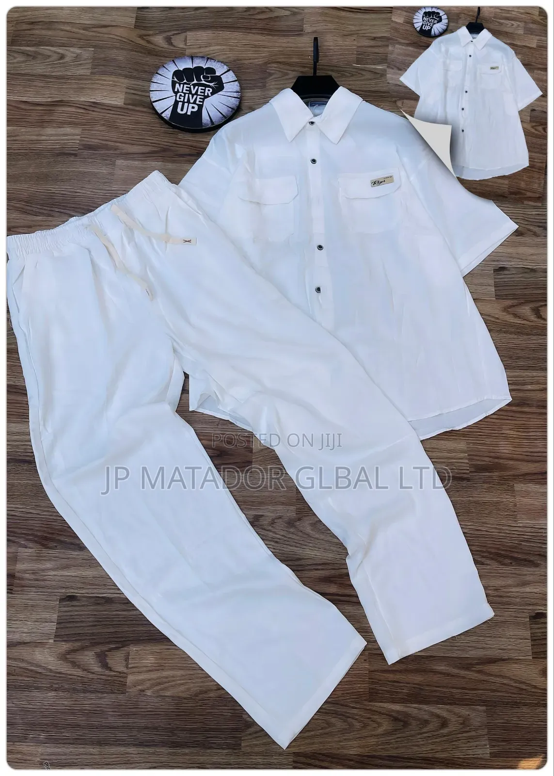 2pcs Turkey Track Set Trouser