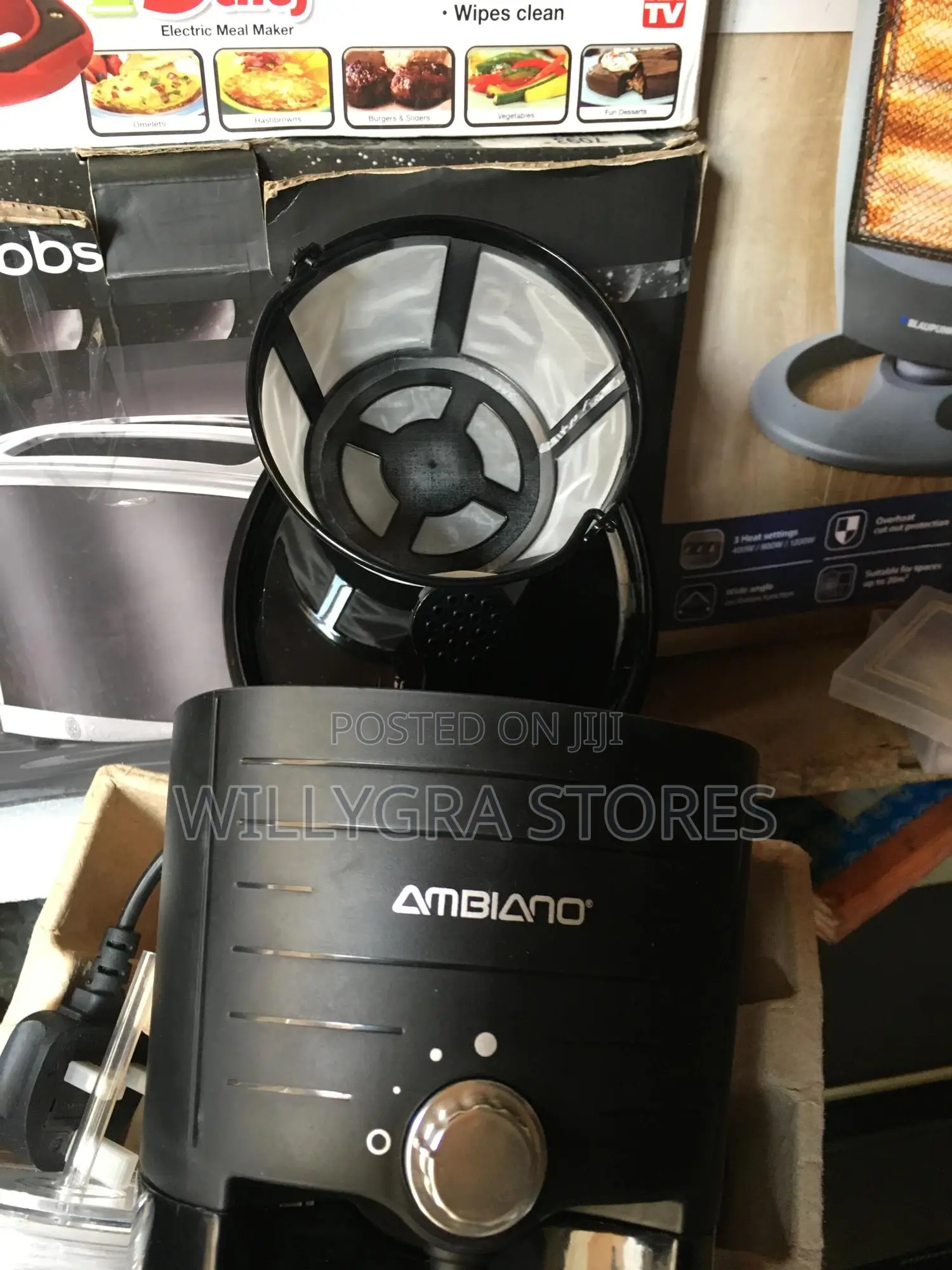 Ambiano Iced Coffee Maker With 25 Fl Oz. Reusable Tumbler