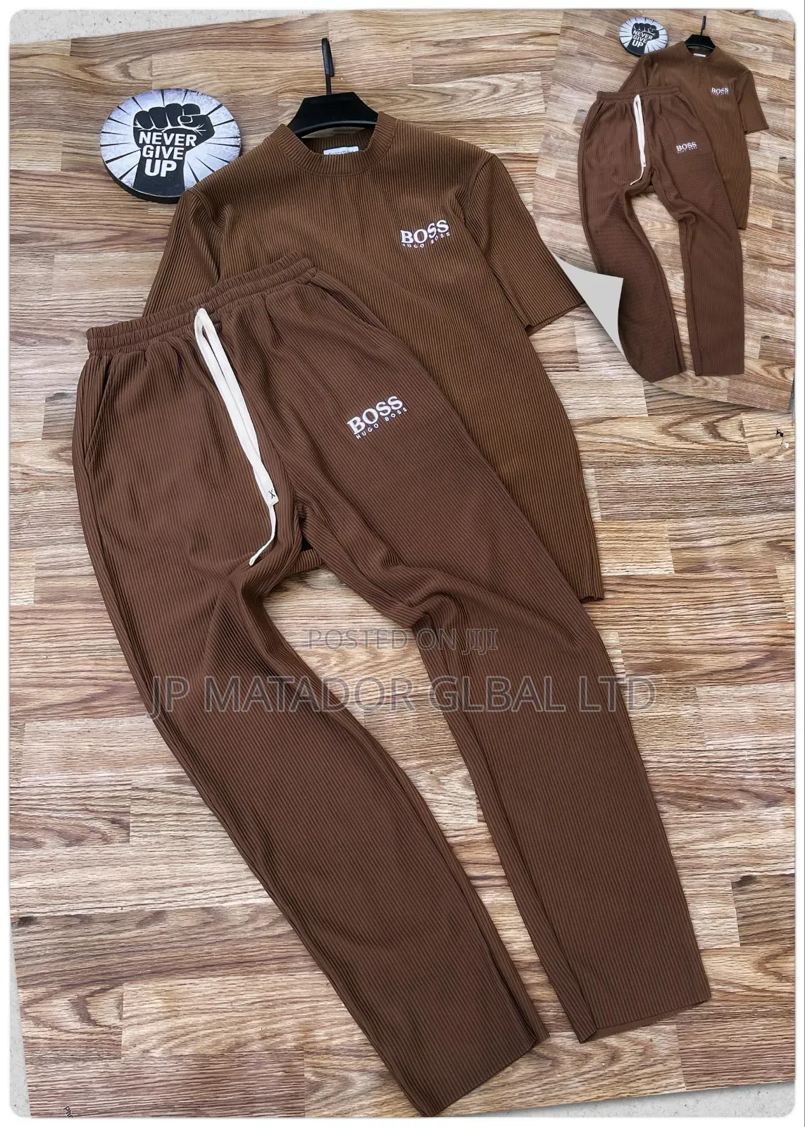 2pcs Turkey Track Set Trouser