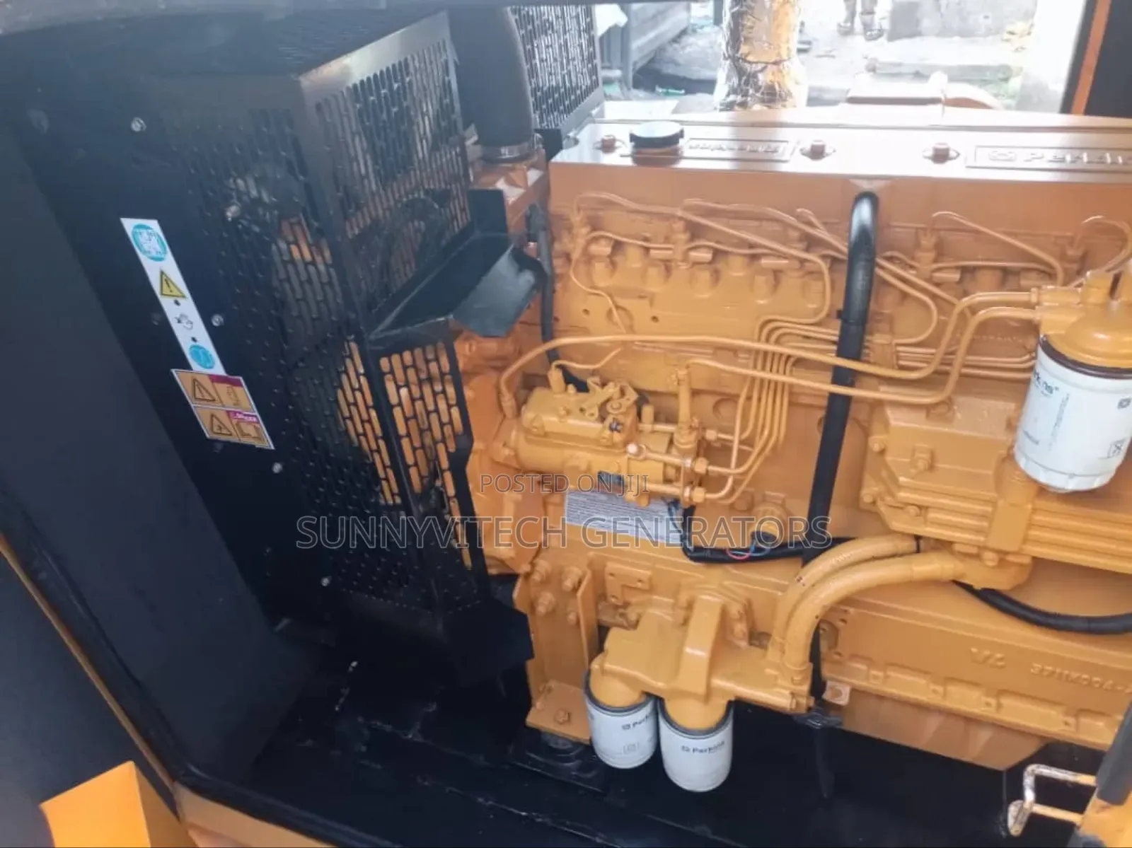 100kva 1000se Mantrac Perkins Generator Super Silence Almost New