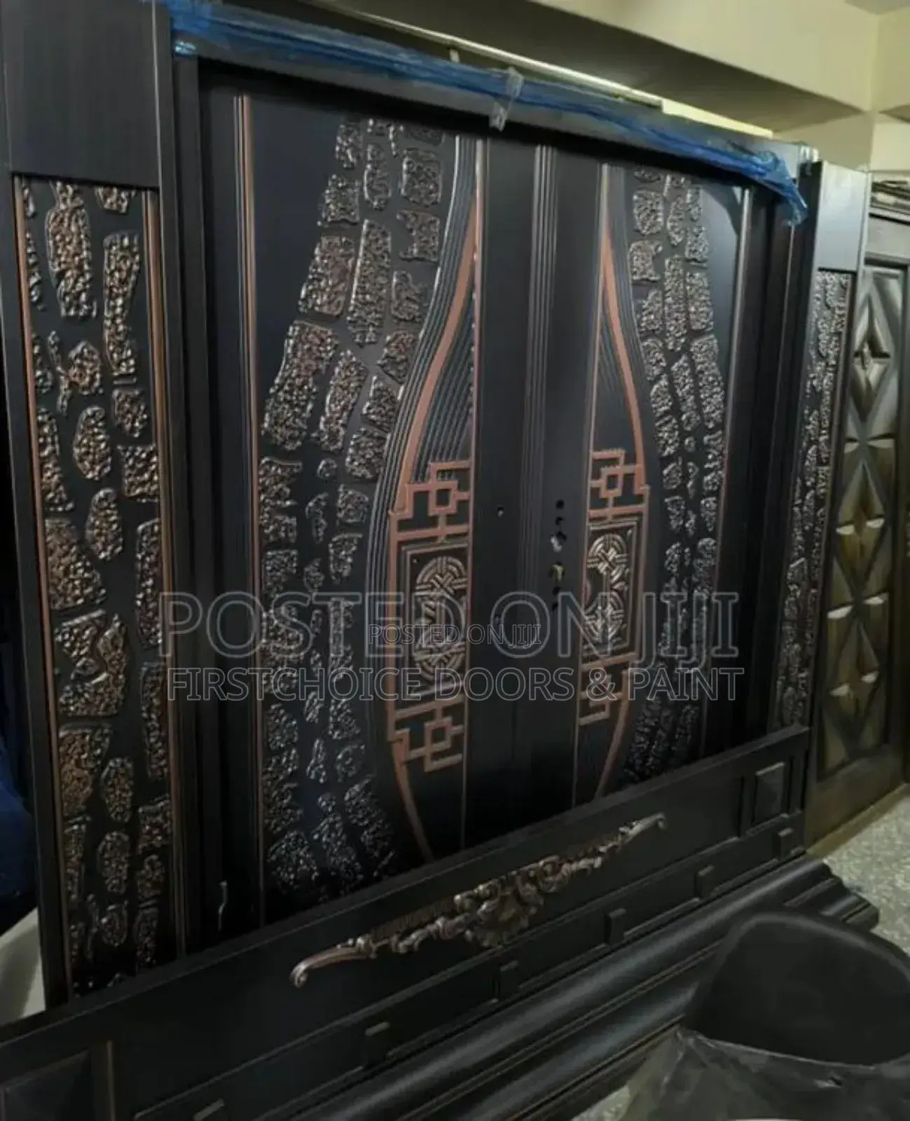 5ft by 7ft Ark and Pillar Security Door
