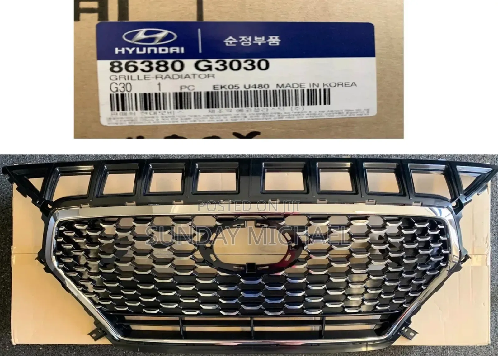 Front Grille for Hyundai Elantra G T 2018