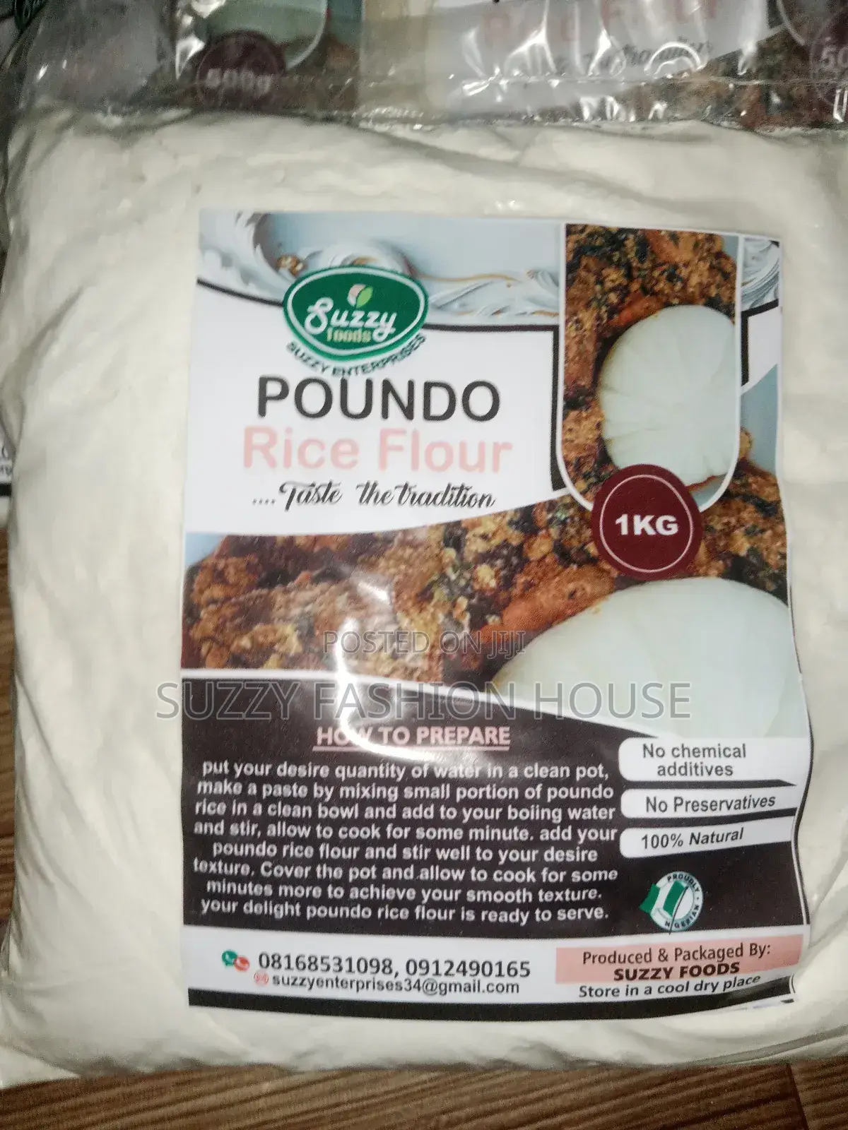 Premium Poundo Rice Flour