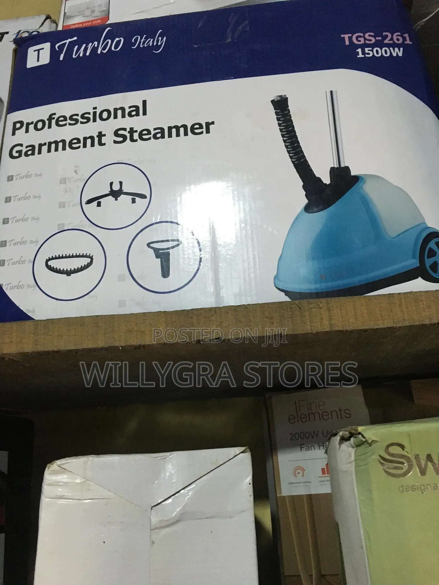 Turbo Italy Tgs-261 Professional Garment Steamer 1500w