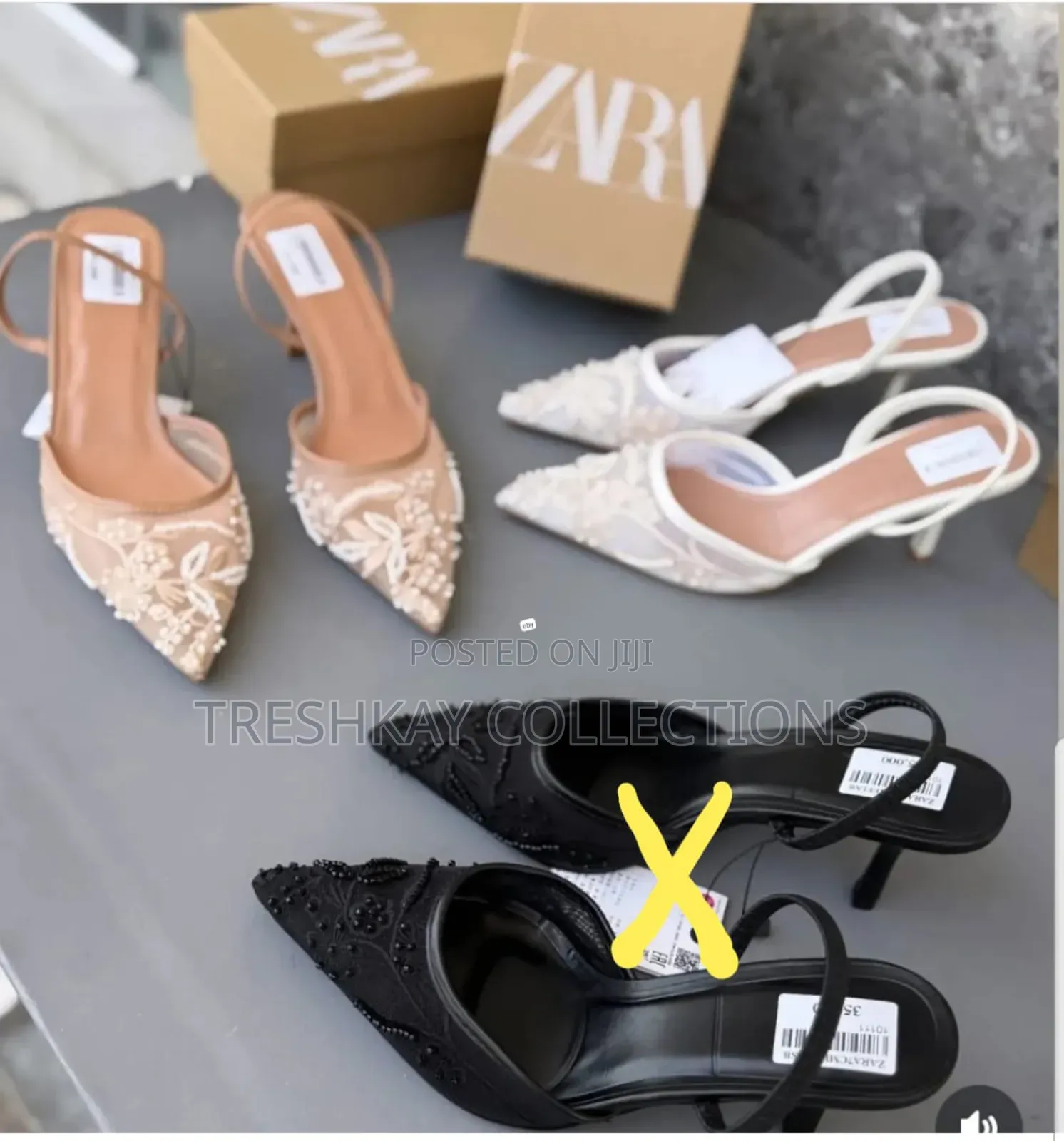 Quality Assured Zara Half Shoe Sandals