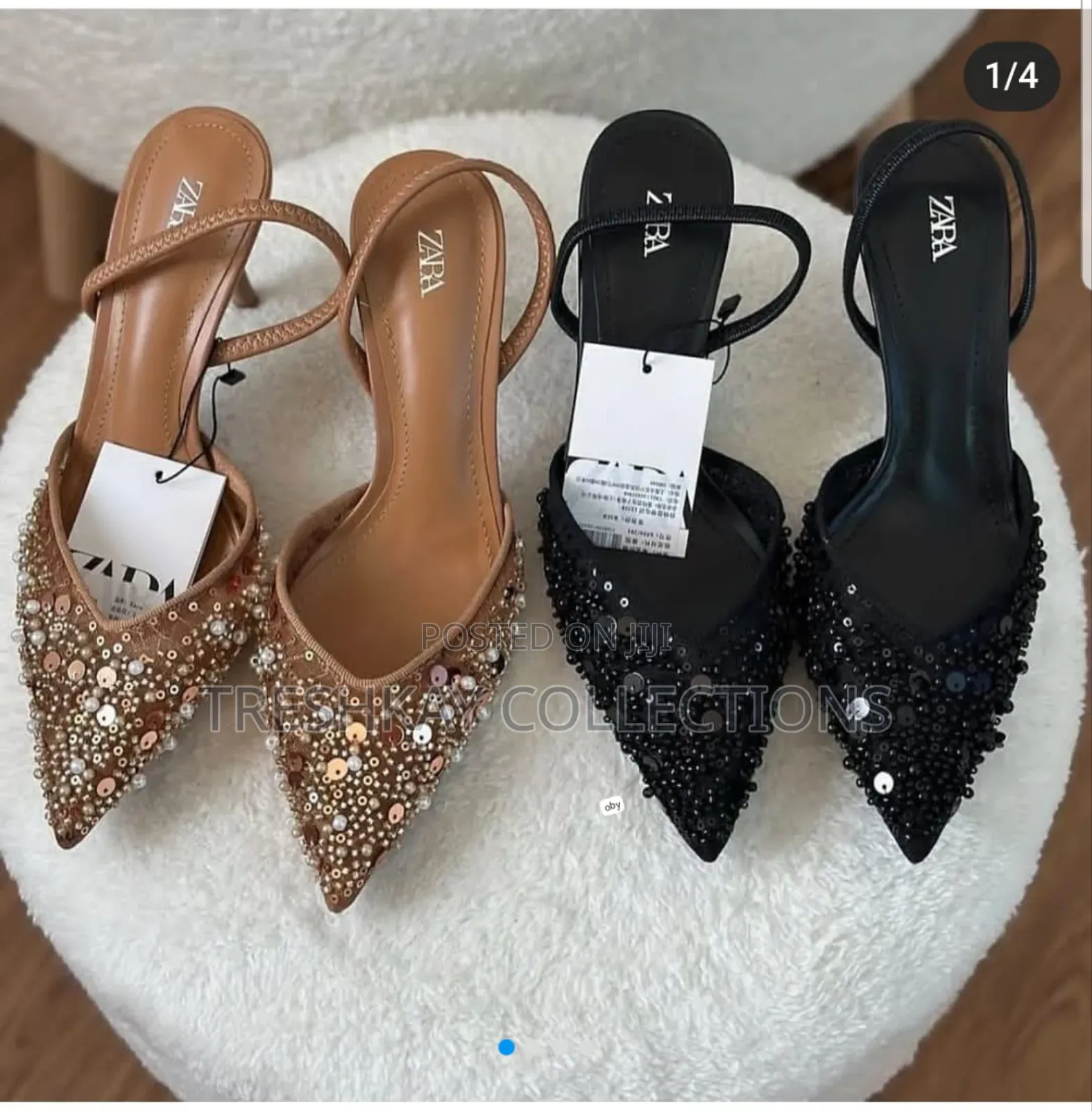 Quality Assured Zara Half Shoe Sandals