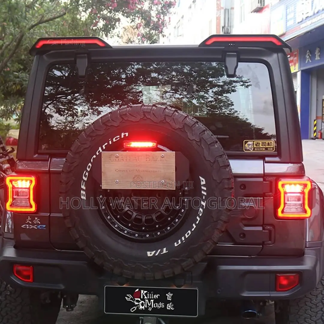 Jeep Wrangler Back Roof Spoiler From Jt-Jk-Jl Model