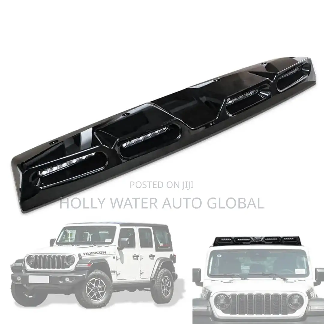 Jeep Wrangler Front Roof Spoiler From Jk-Jl-Jt 