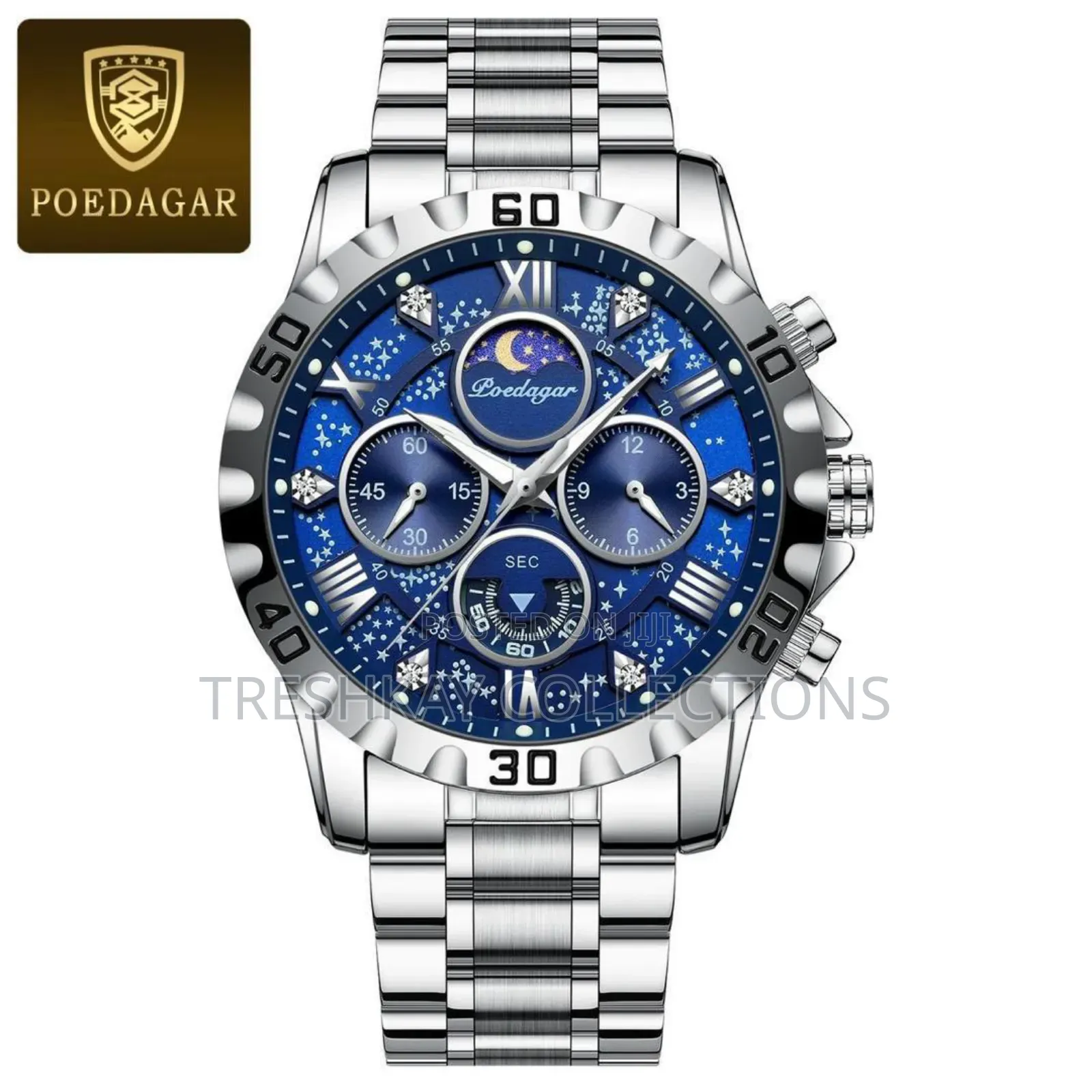 Quality Et Luxury Poedegar Unisex Wristwatch 