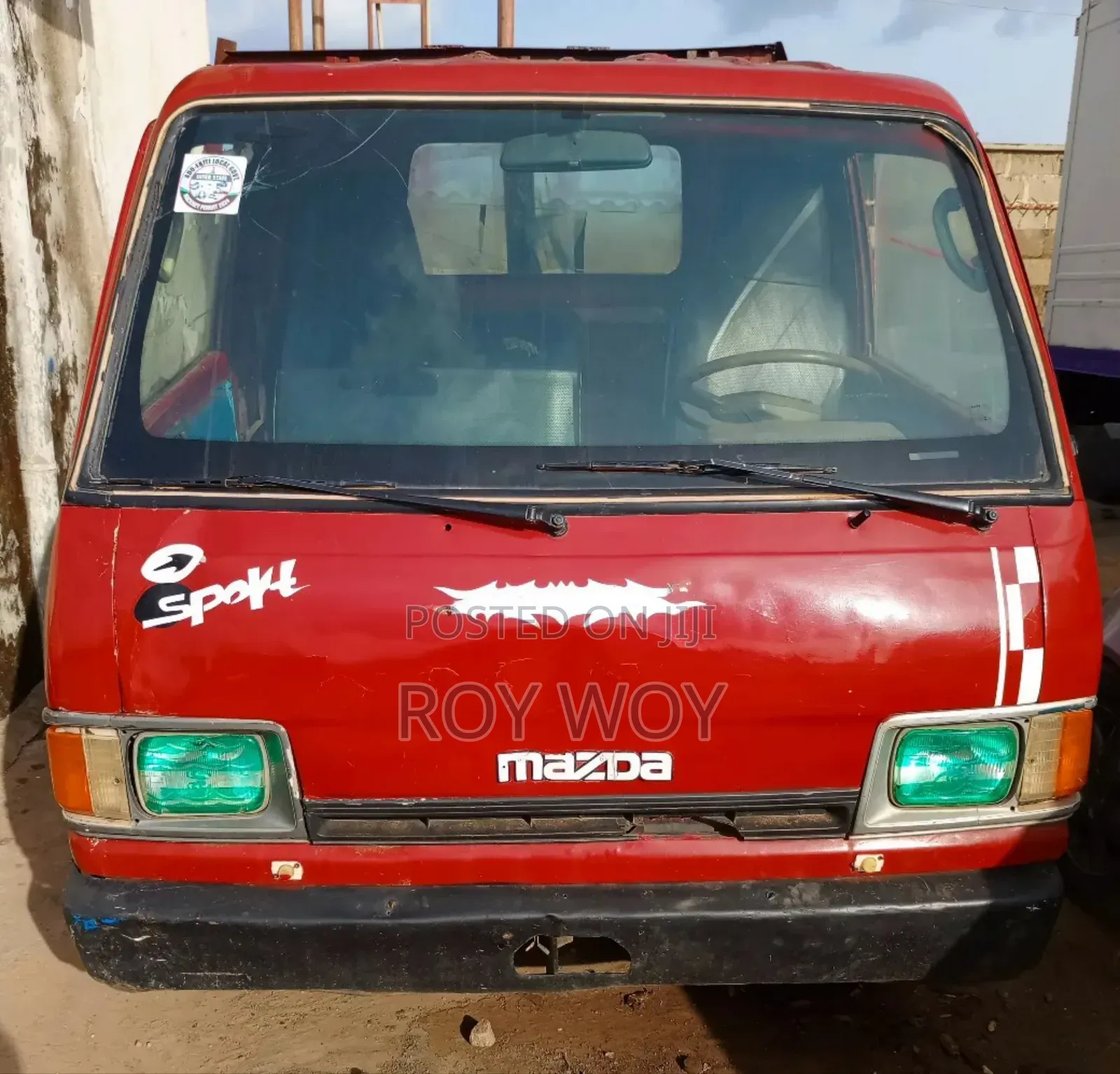 Mazda Bongo 1990 Red