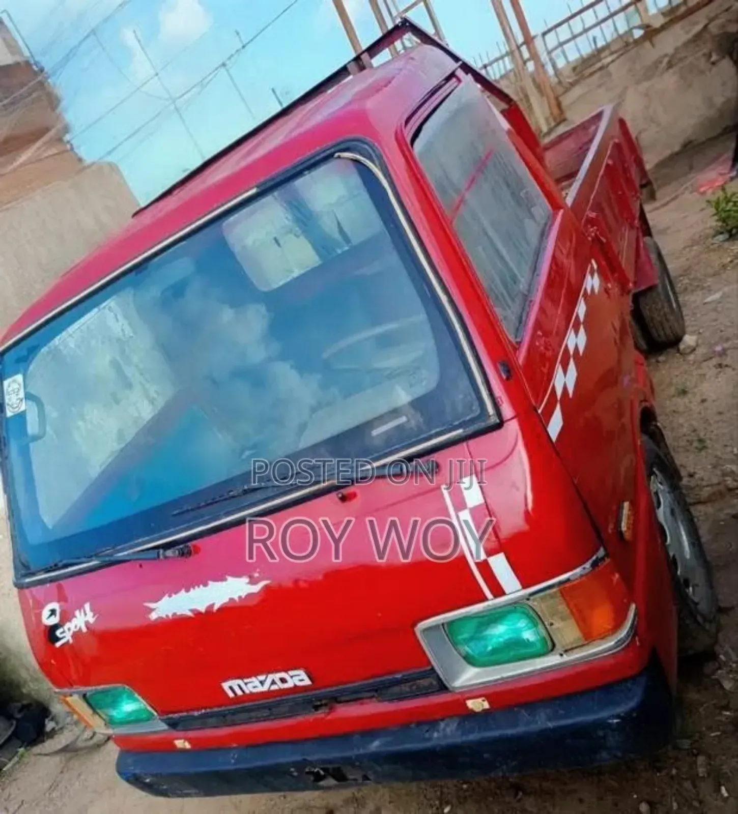Mazda Bongo 1990 Red