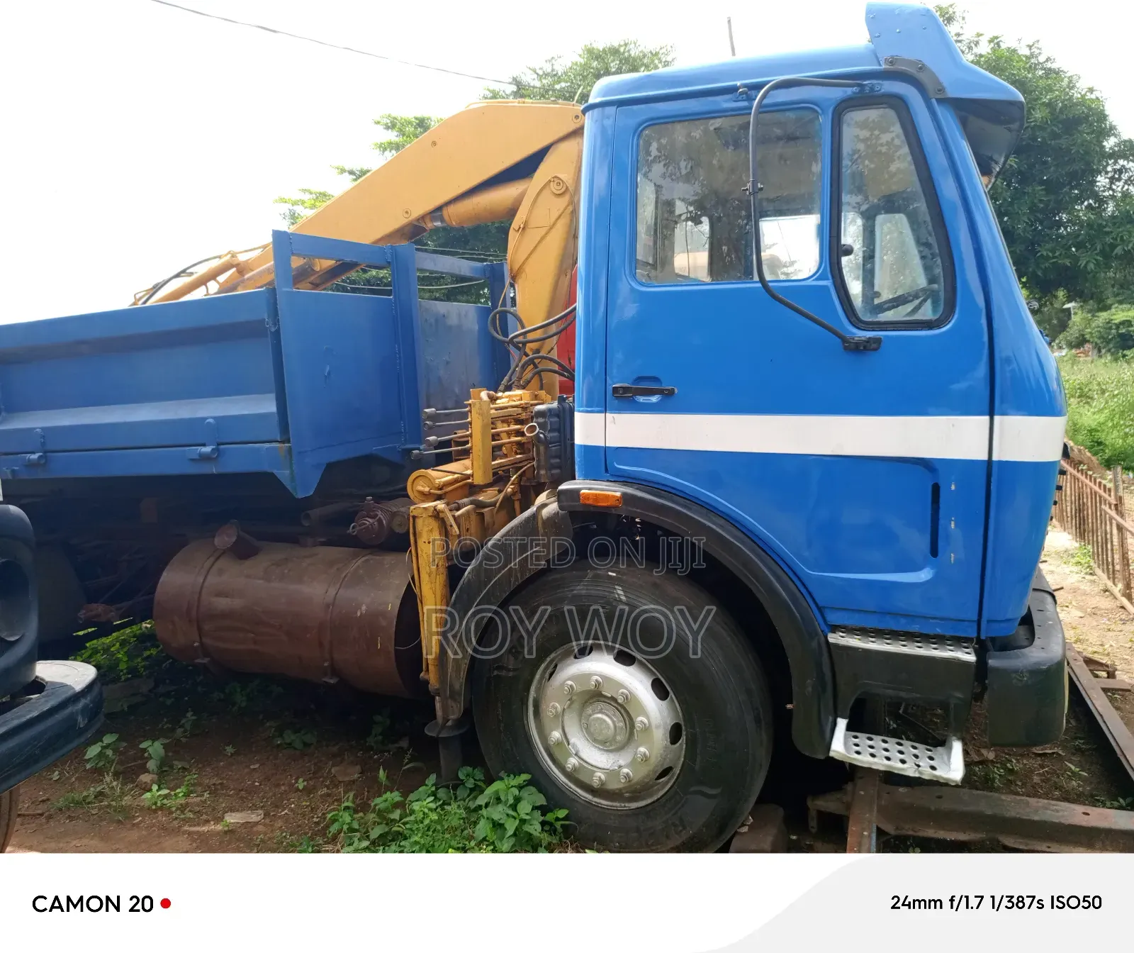 Benz Dump Truck With Hiab Puller
