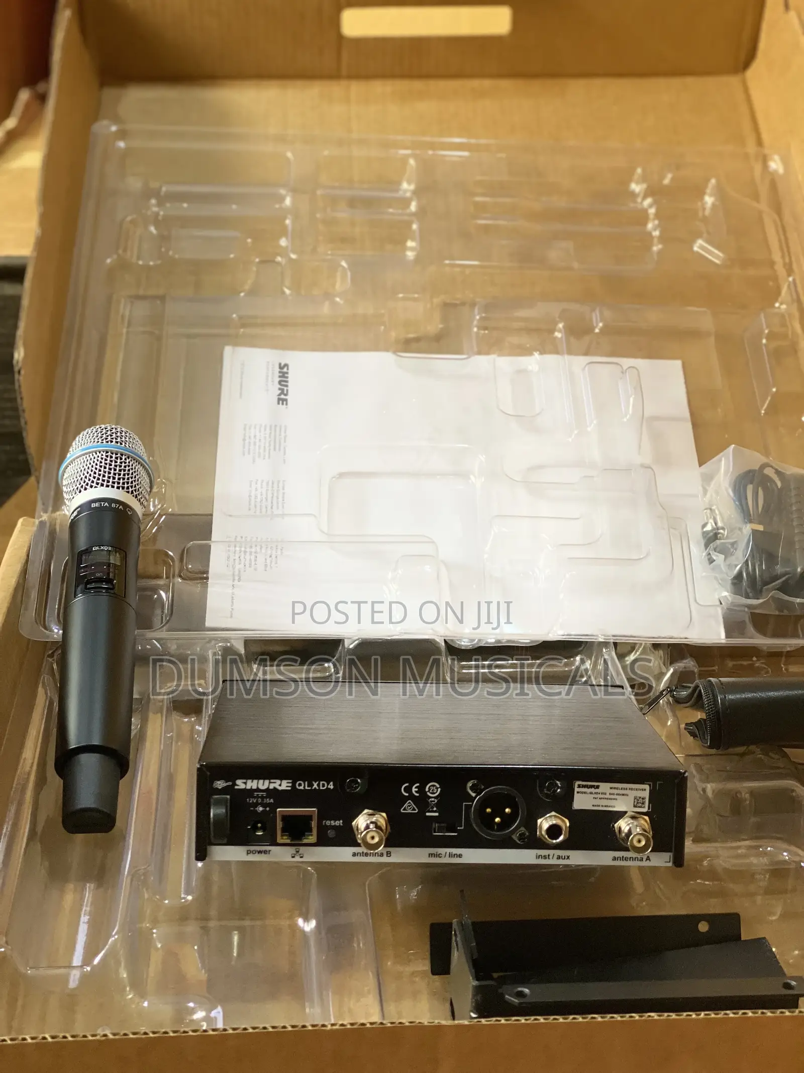 Shure Qlxd4 Digital Wireless Microphone