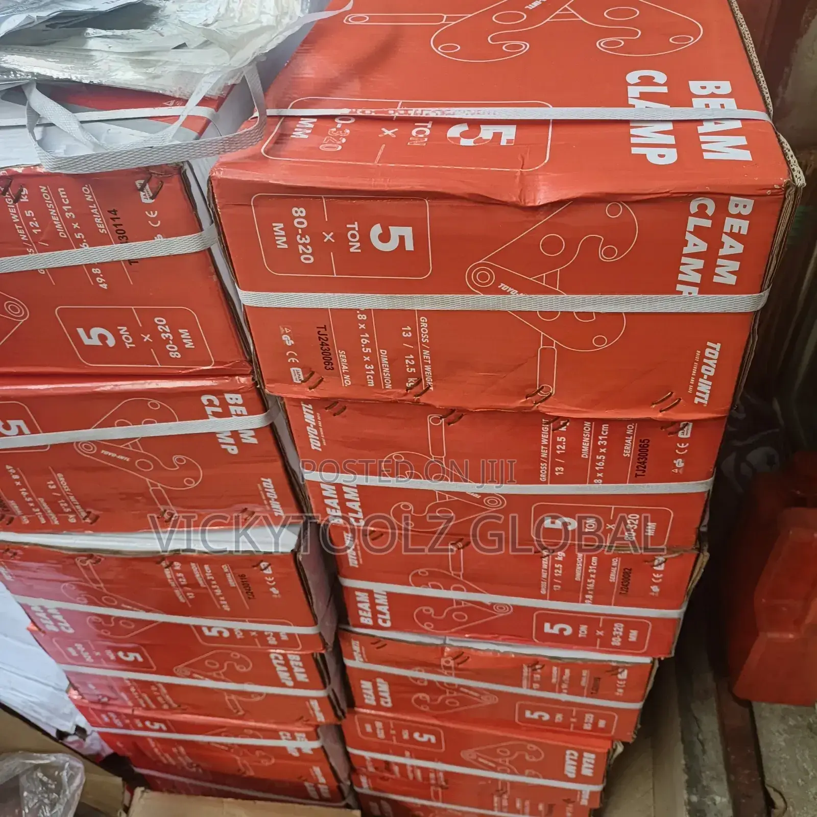 Toyota Beam Clamp (5tonx80-320mm)