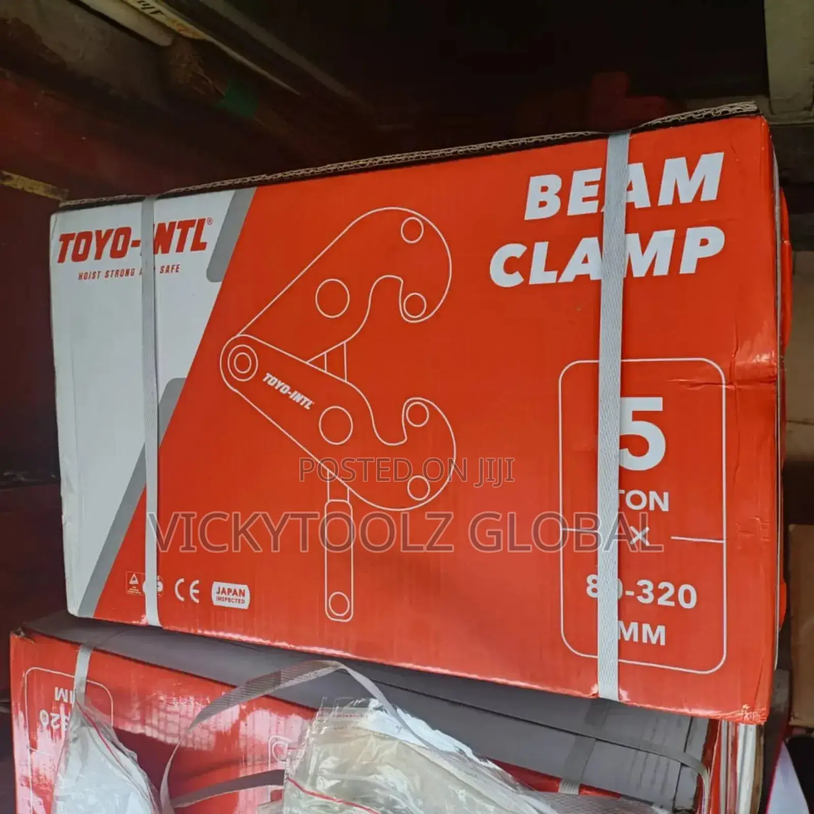 Toyota Beam Clamp (5tonx80-320mm)