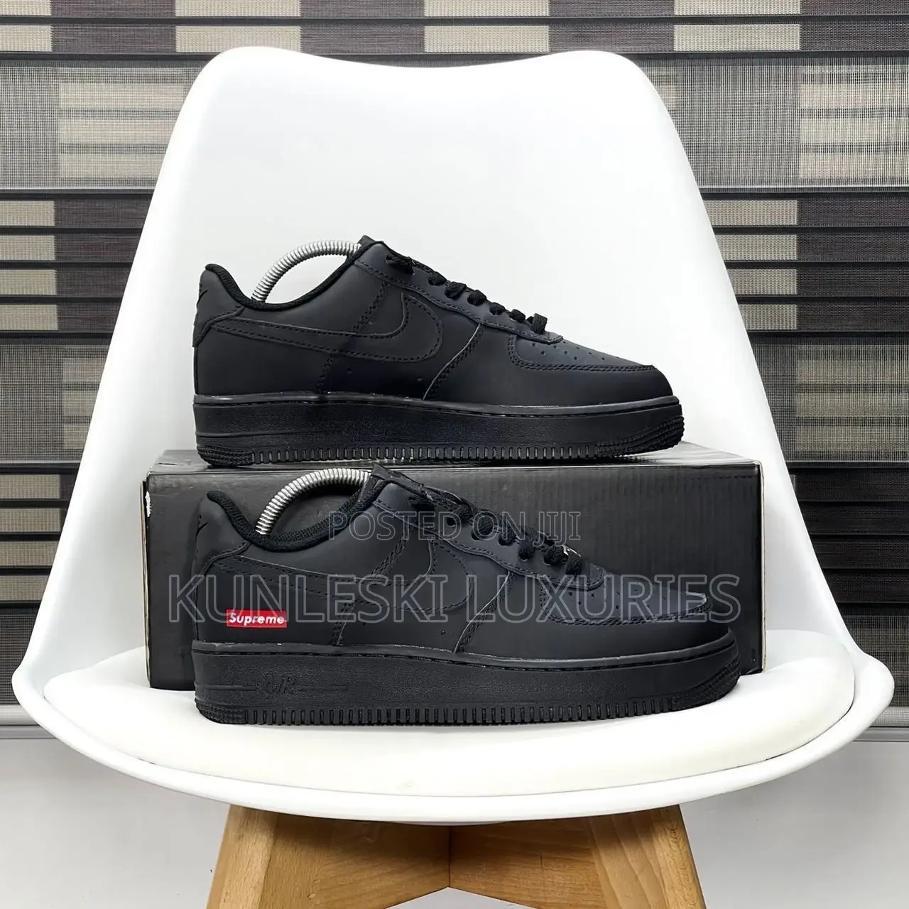 Original Nike Air Force 1 Supreme-Wheat Sneakers Available