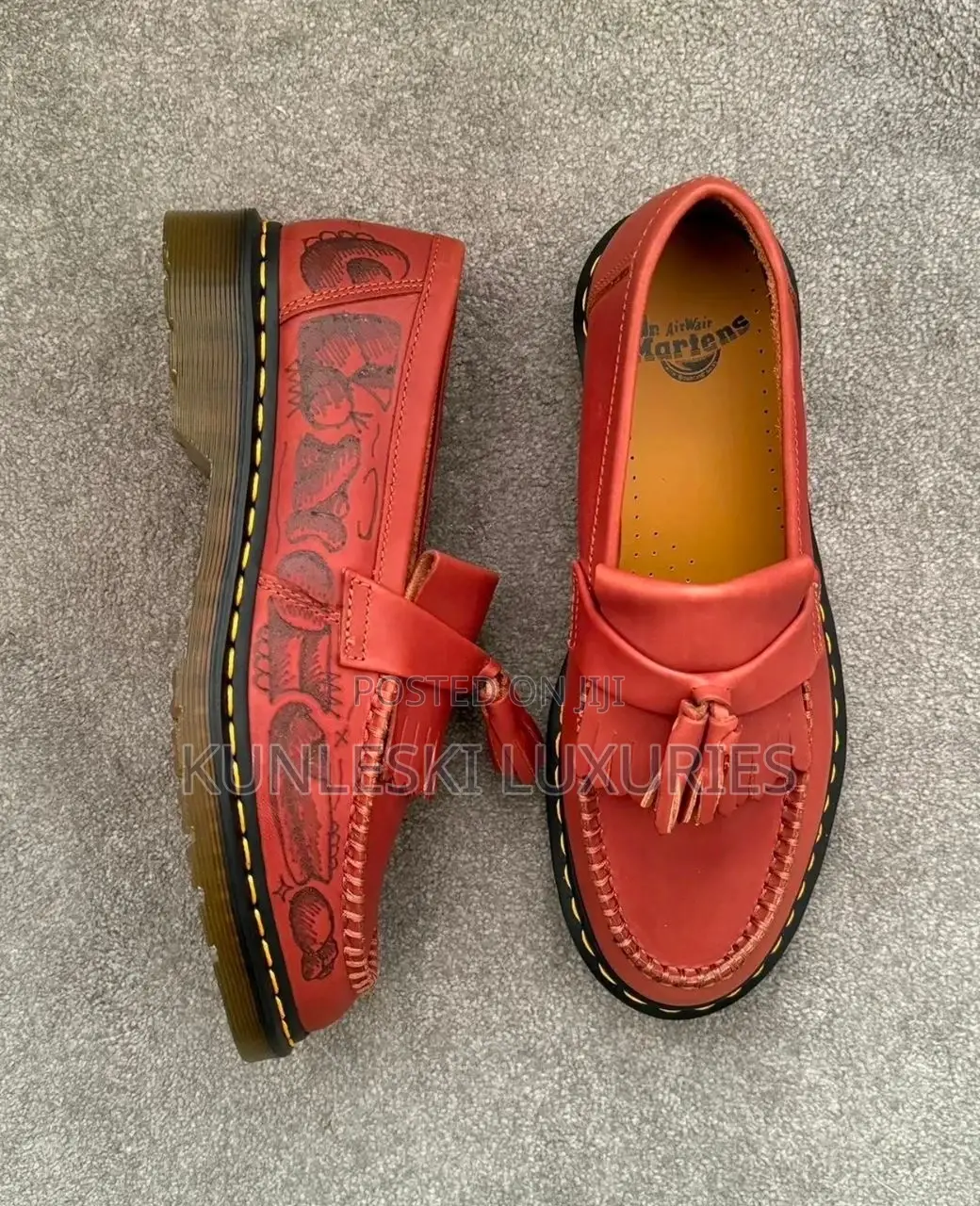 Original Abveallelse X Dr Martens Skeleton Loafers Shoe