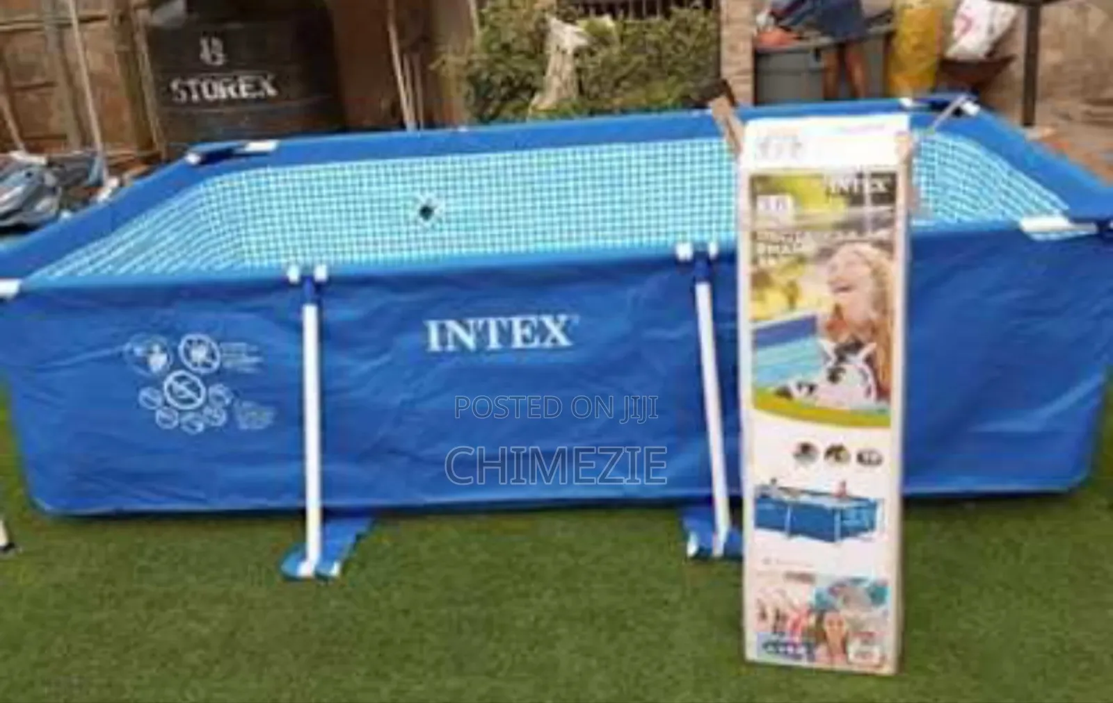 9ft by 6ft Aboveground Swimming Pool With Foot Bath Free Installation