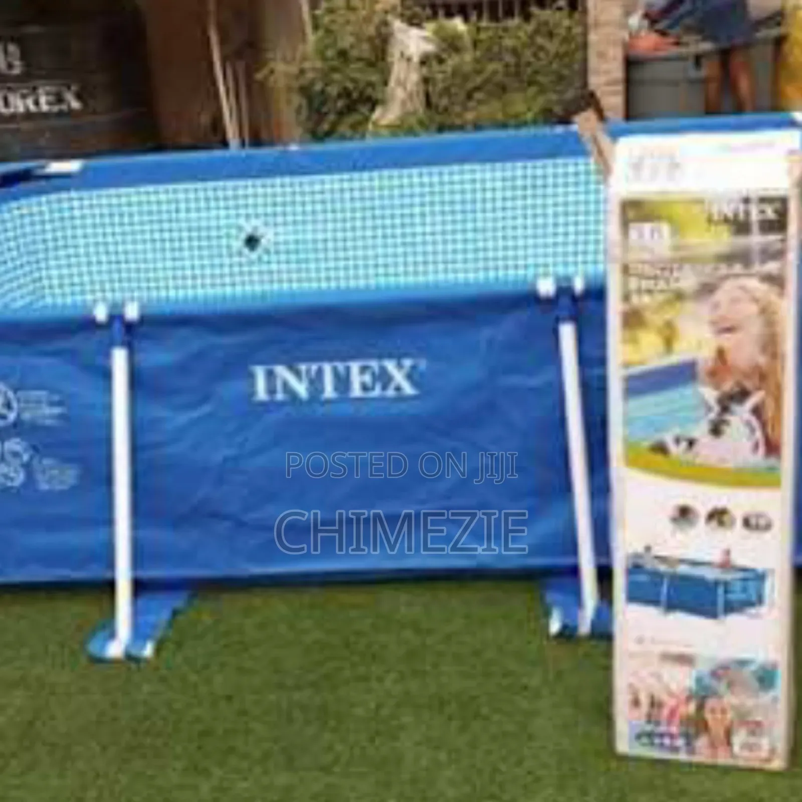 9ft by 6ft Aboveground Swimming Pool With Foot Bath Free Installation