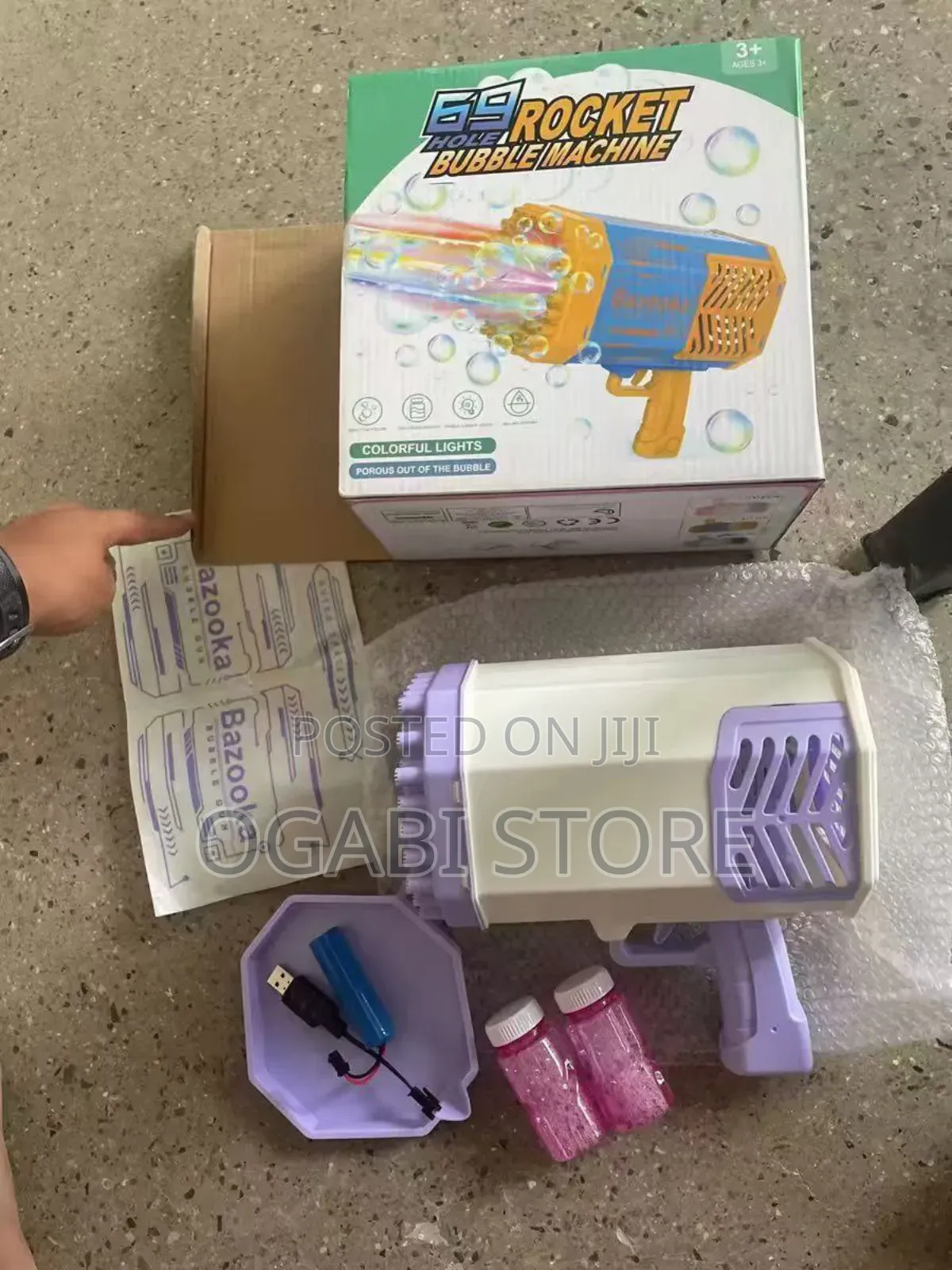 69-holes Bubble Gun