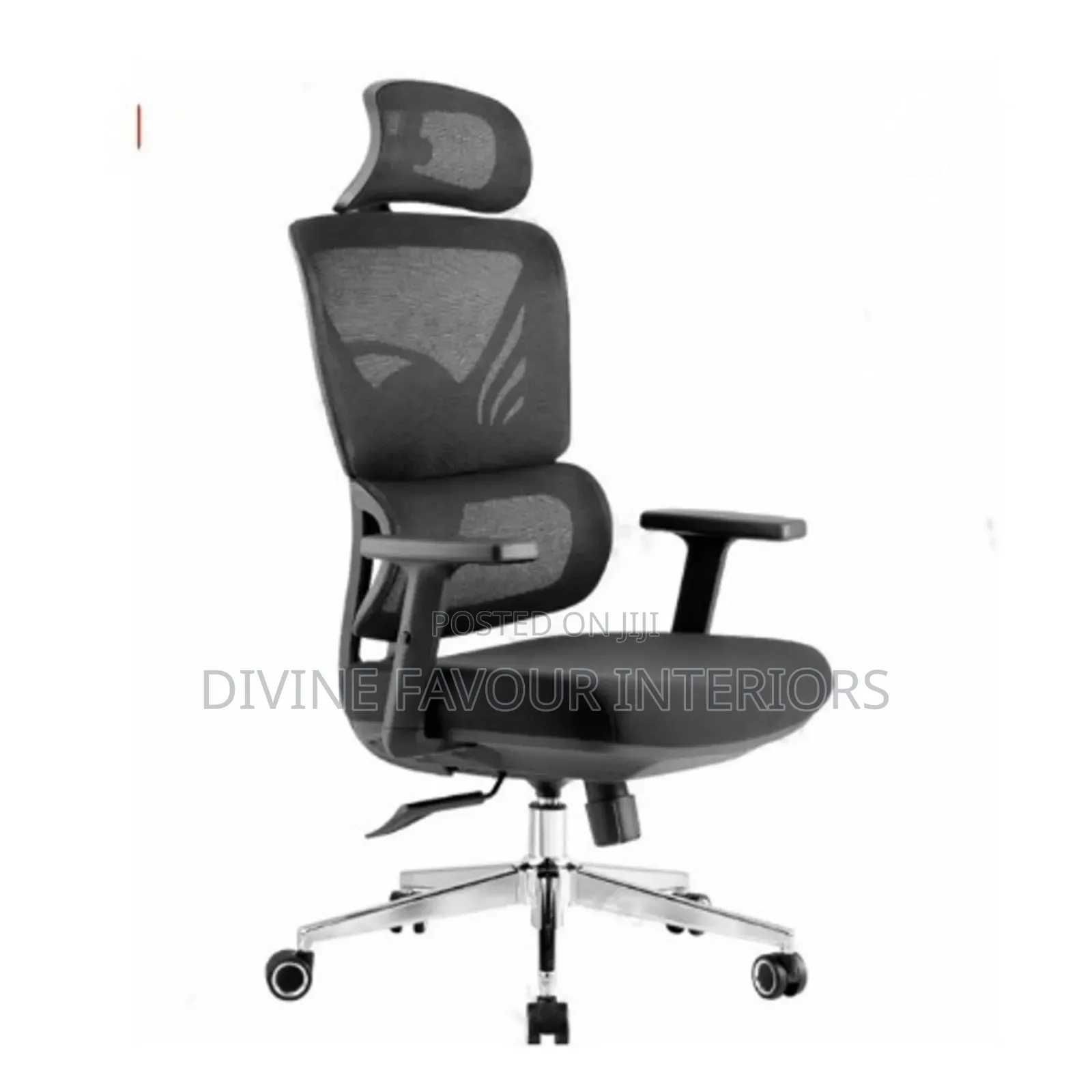 Egornomic Designed Recline Mesh Office Chair -Black