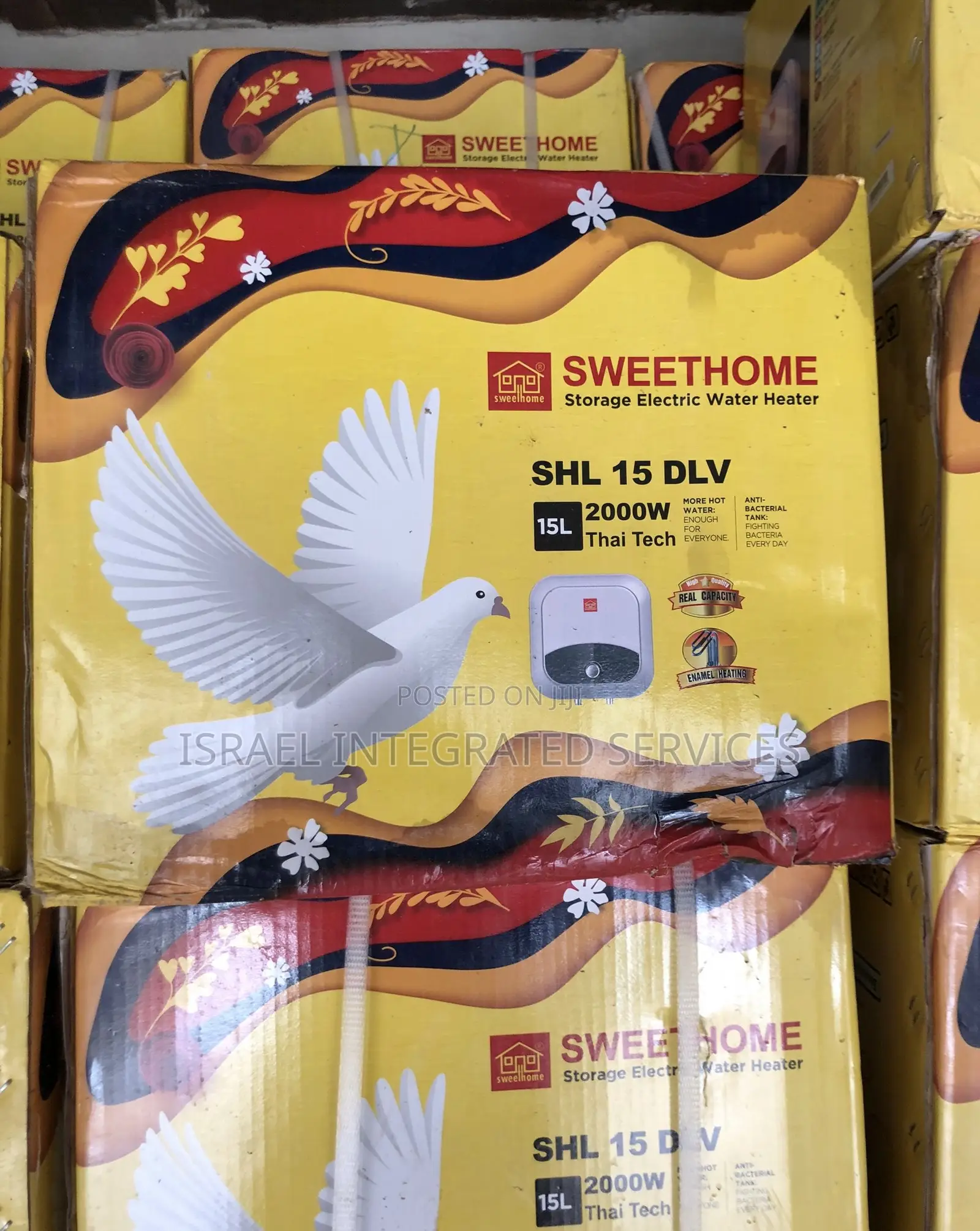 Sweethome Water Heater 15 Liters 2000w