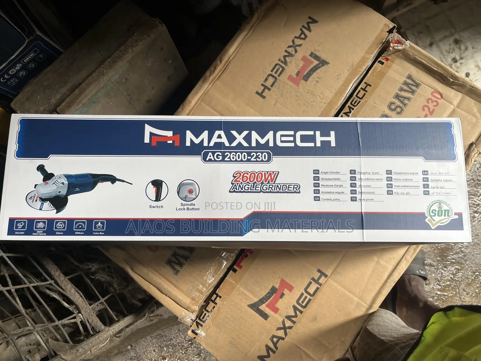 2600w Angle Grinder