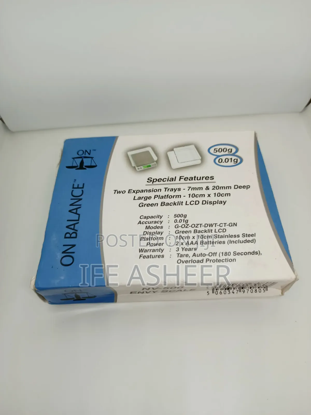 Fairly Used Envy Digital Kitchen Scale