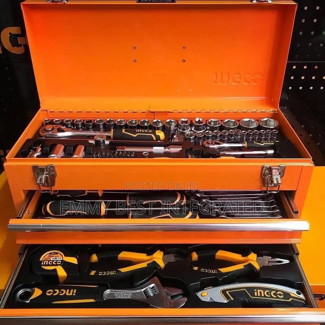 Ingco Industrial Hand Tool Chest Set