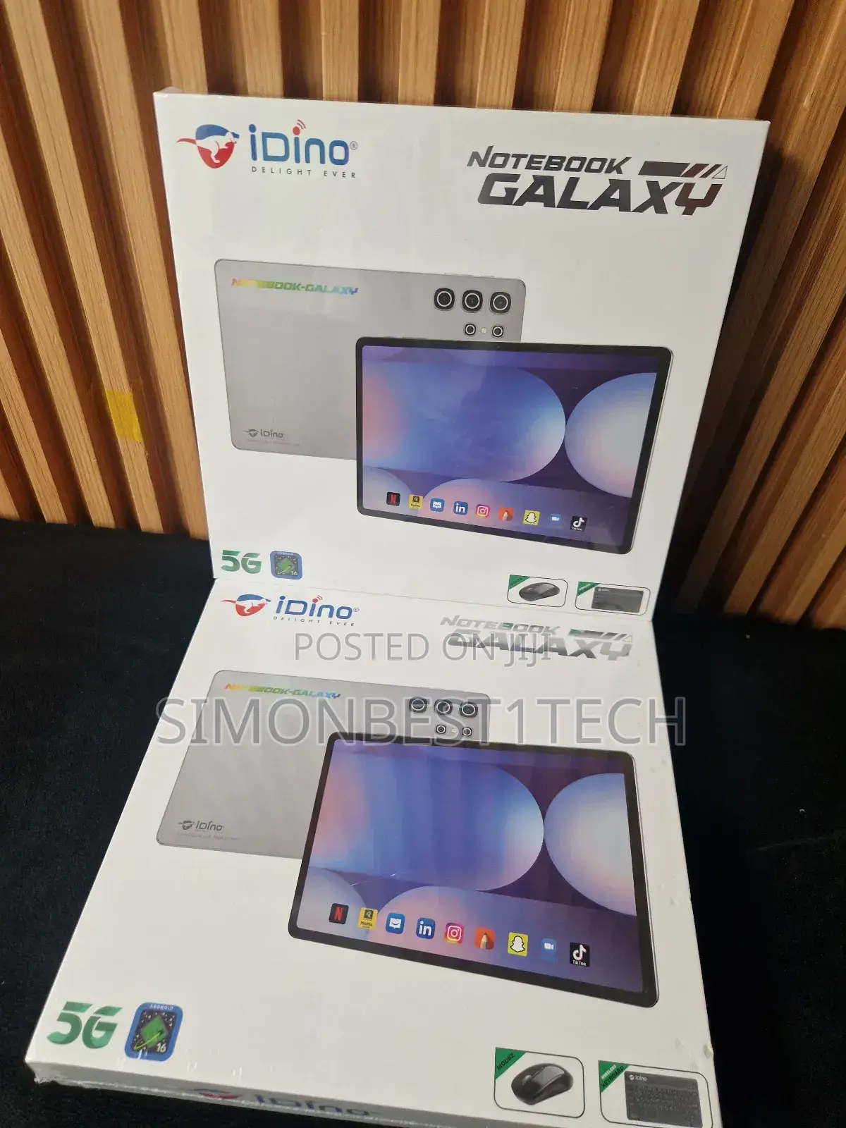 New Idino Notebook Galaxy 512 GB Blue