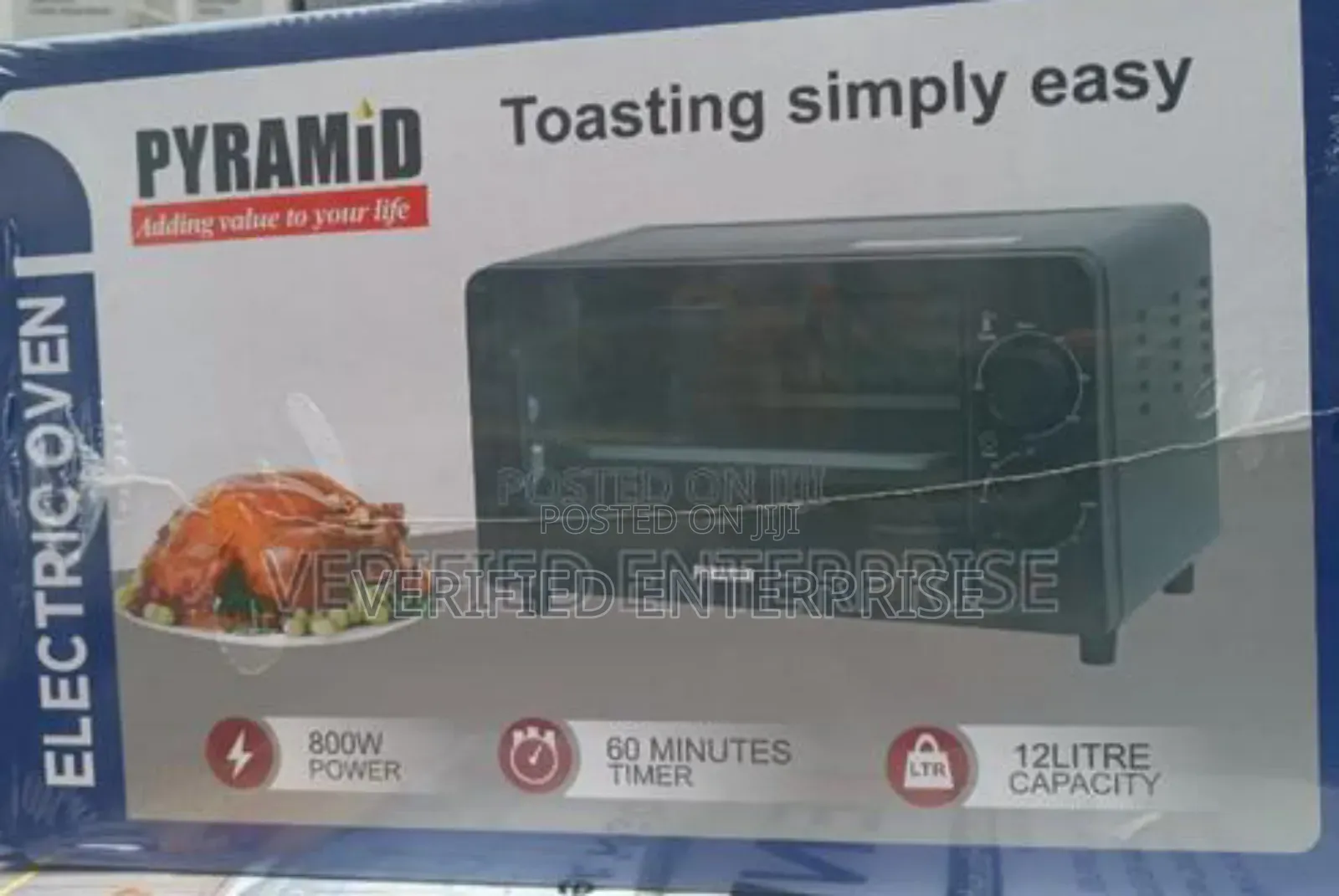 Pyramid Electric Oven - 12l