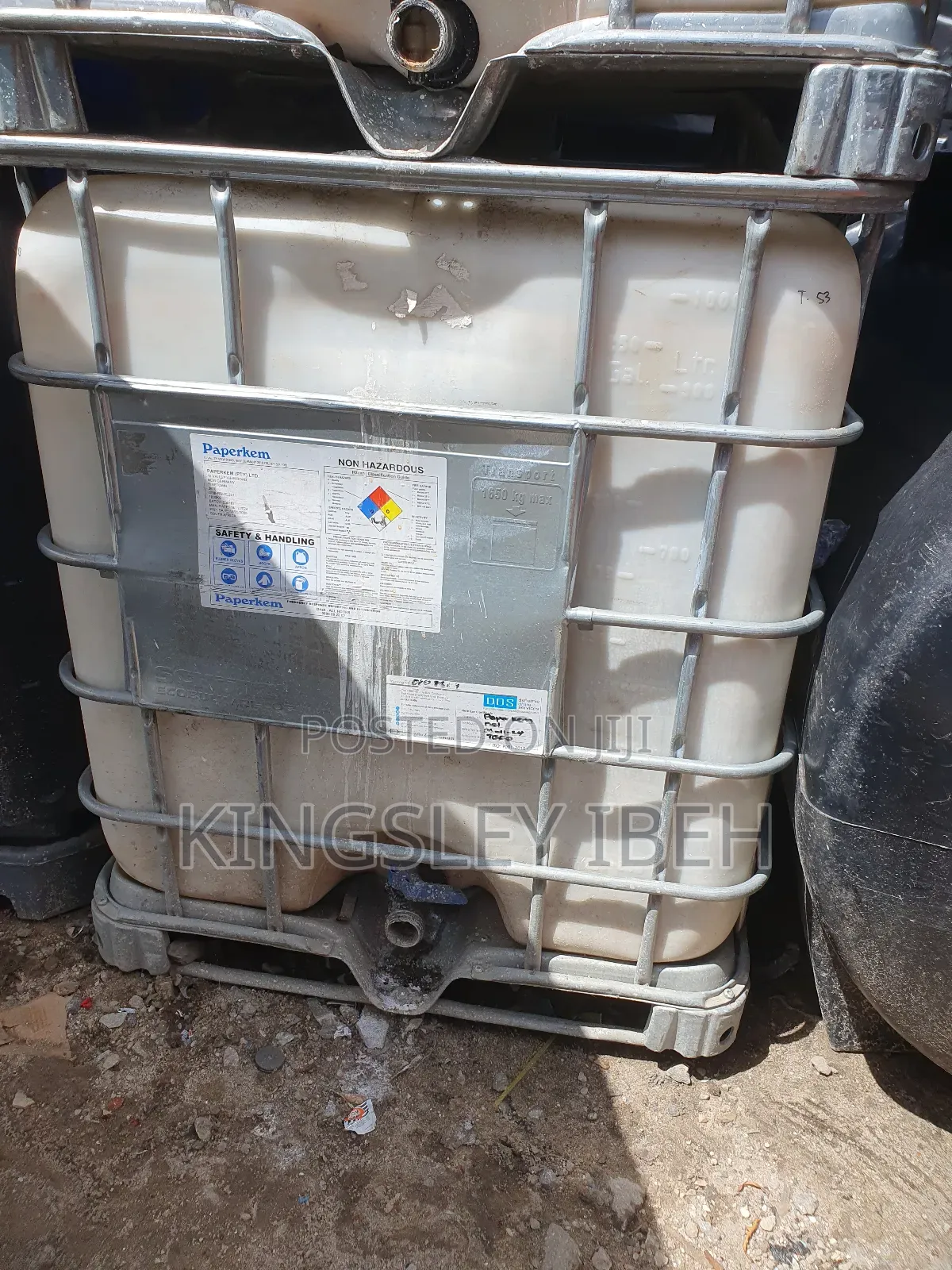 1000 Litres White Tank for Your Water Reserve