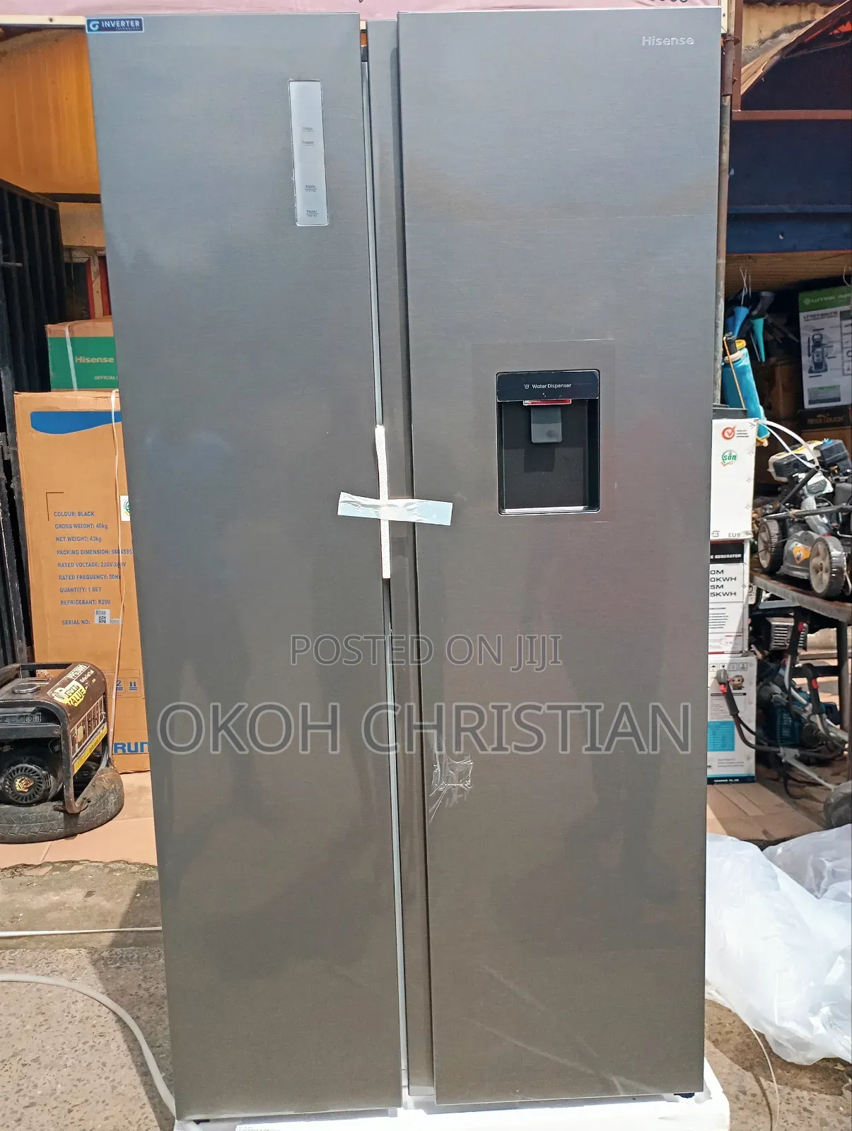 Hisense Side by Side Inverter Refrigerator