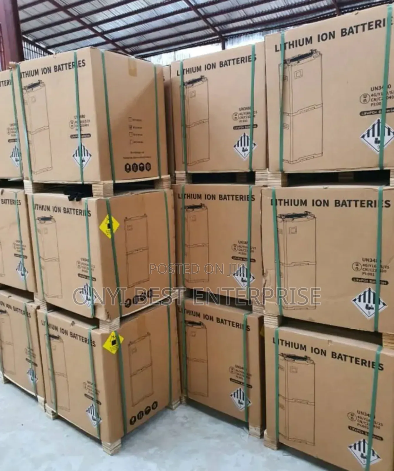 Blue Carbon Lithium Ion Battery 15kwh 48volts