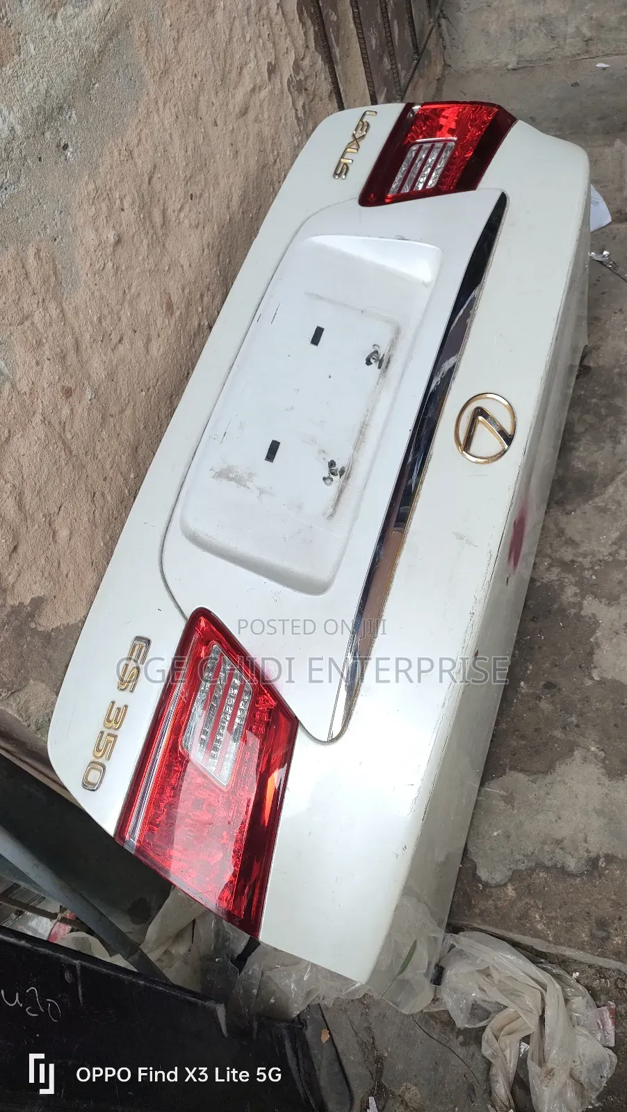 Lexus Es 350 Complete Boot 2012