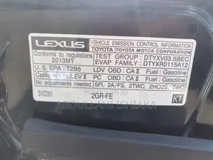Lexus ES 350 FWD 2013 Black