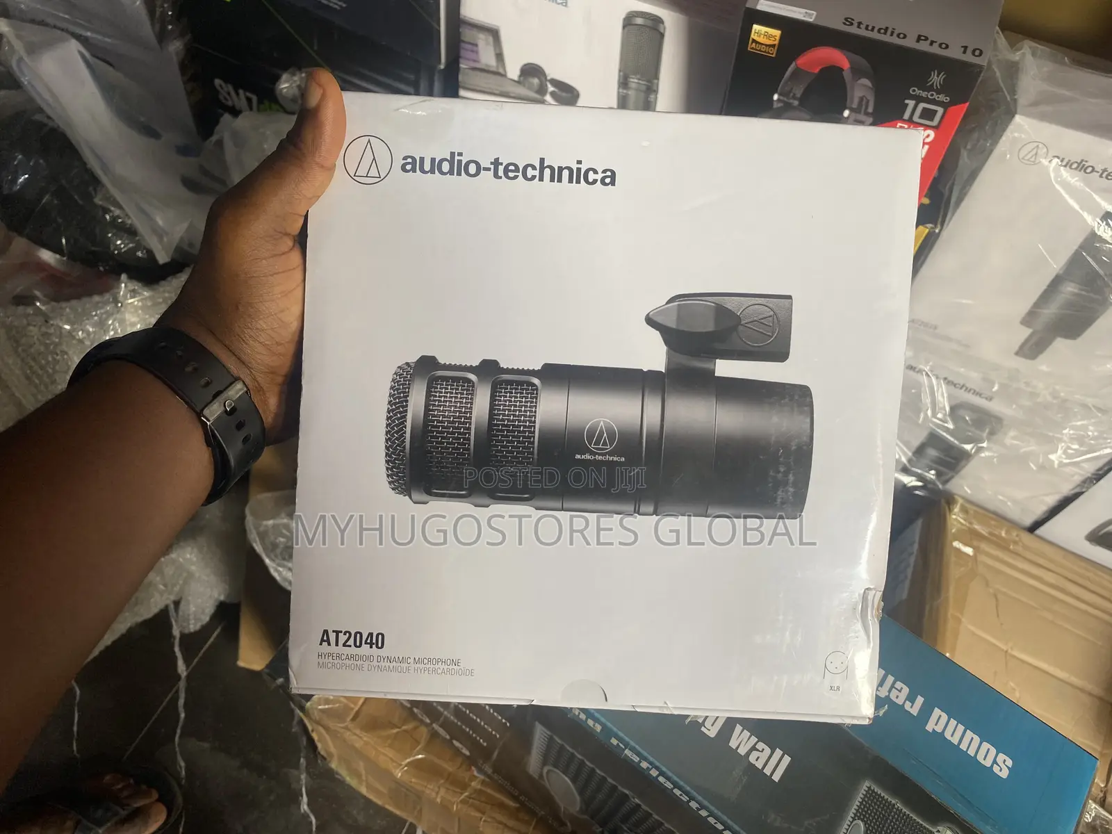 Audio-Technica At2040 Hypercardioid Dynamic Podcast Microphone