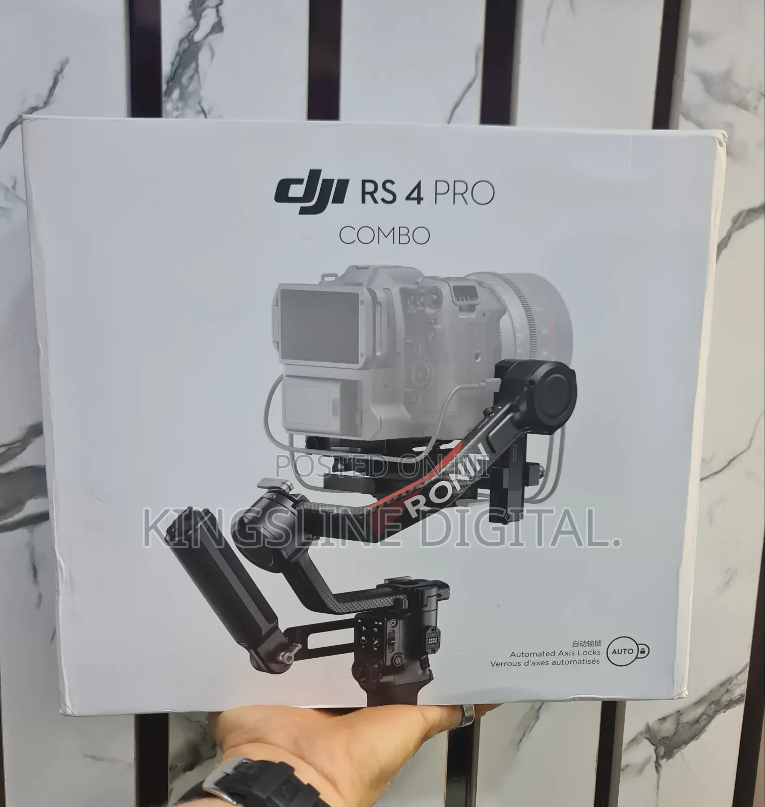 Dji Rs 4 Pro Gimbal Stabilizer Combo
