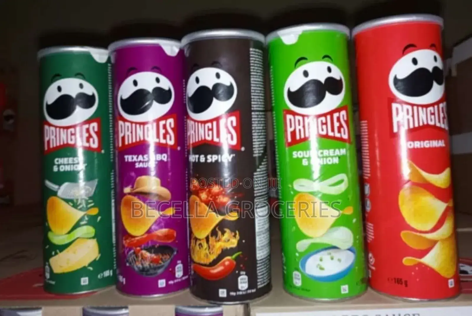 Sour Cream and Onions Pringles 165g×19(Carton)