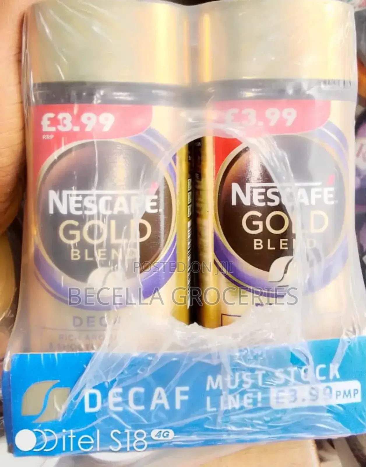 Nescafe Gold Blend Decaf 12×95g