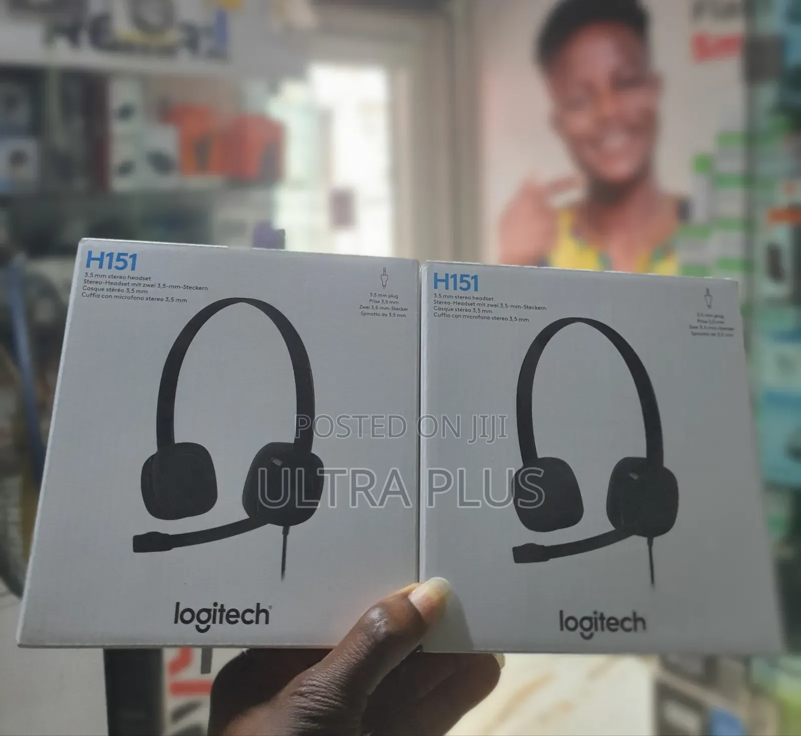 Logitech H151 Stereo Noise Cancel Headset With Mic