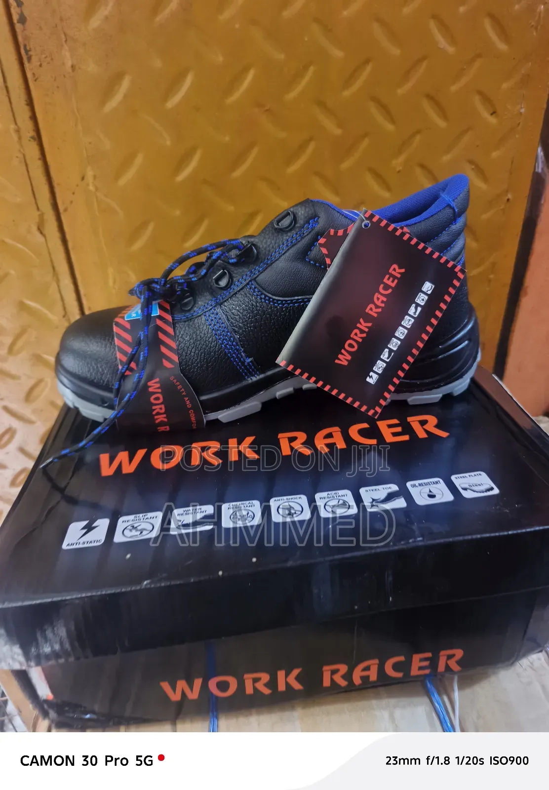 Work Racer Safety Boot