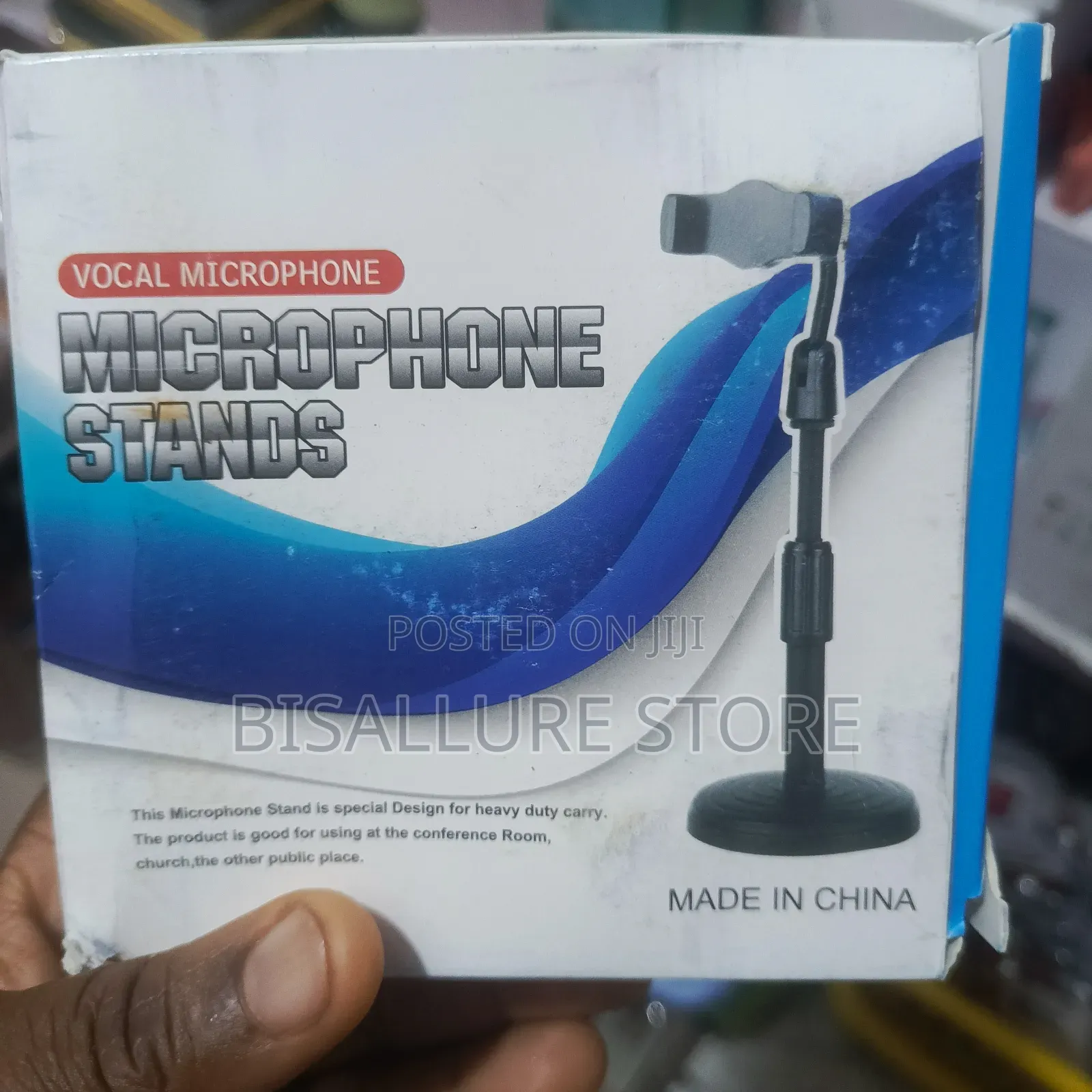 Microphone Phone Stand Holder