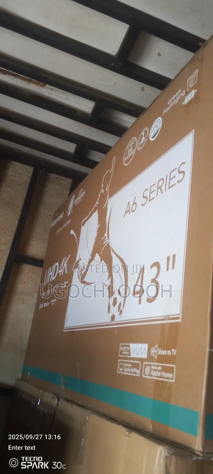 43 Hisnese Smart Tv