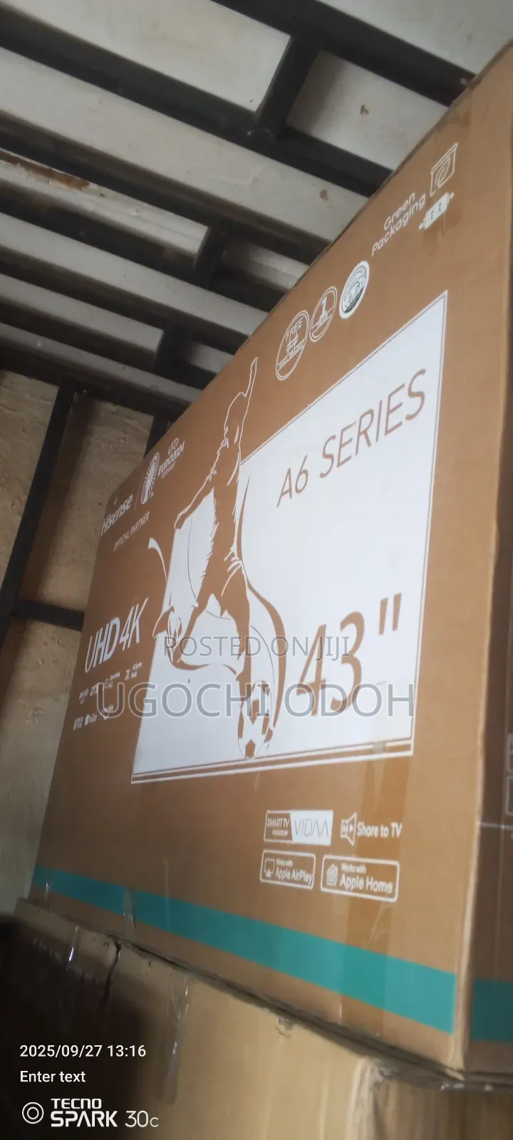 43 Hisnese Smart Tv